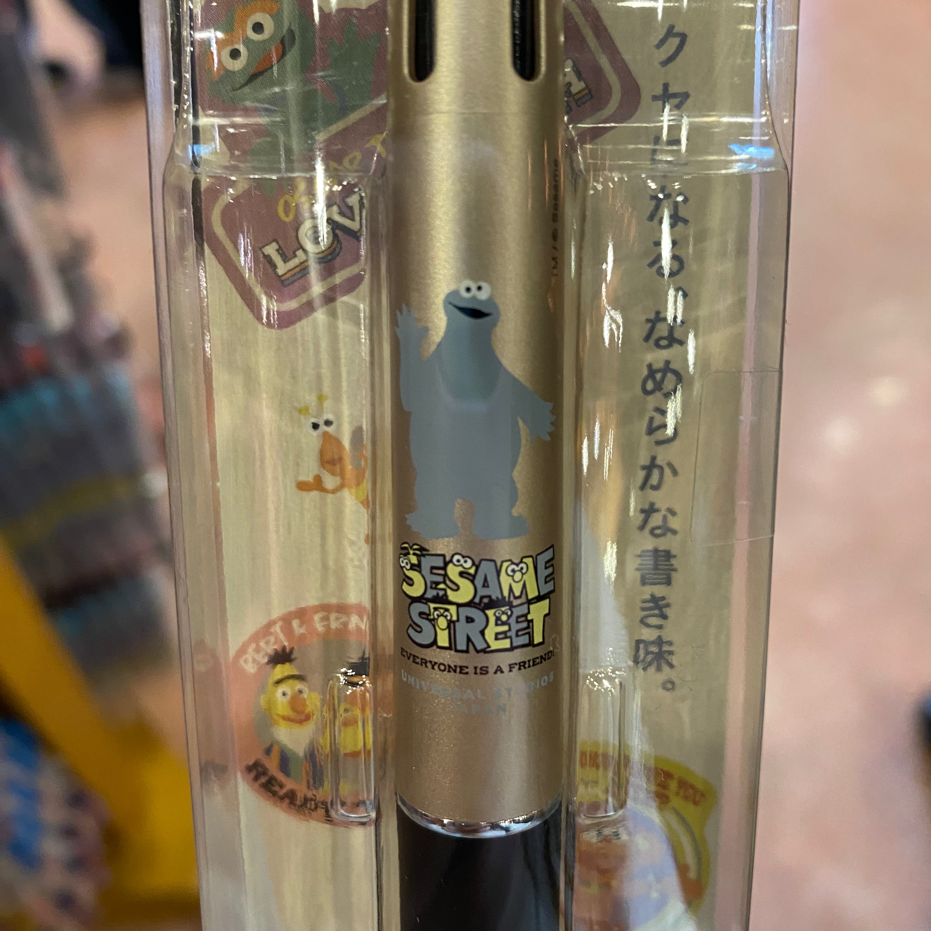 【訂貨】USJ Cookie Monster Jetstream 4色原子 + 鉛芯筆