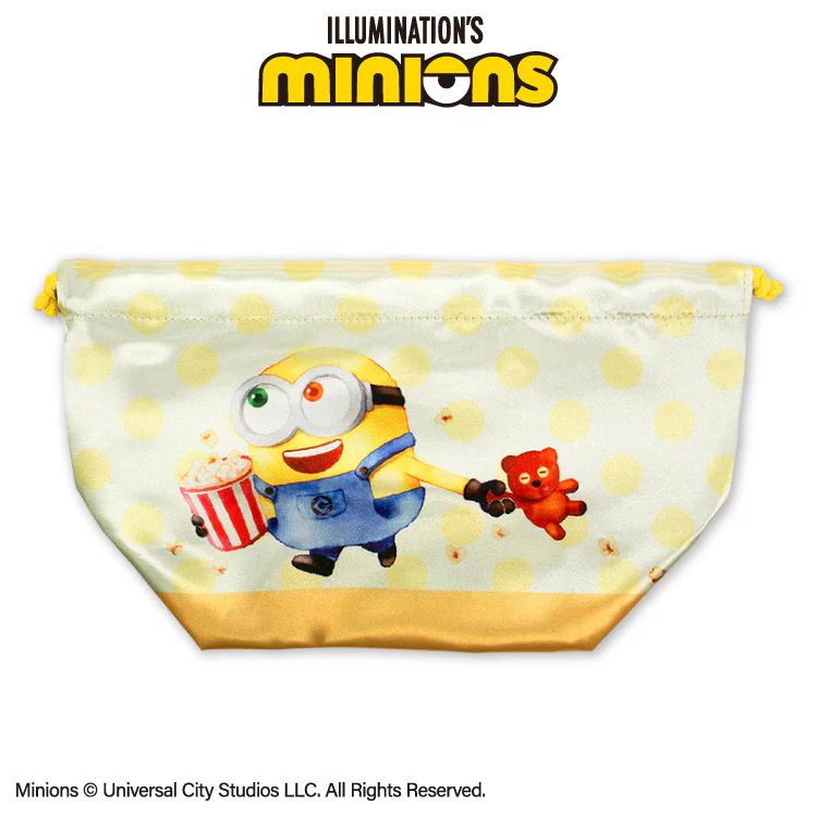 【預訂｜8月】MINIONS 迷你兵團 小小兵 糖果風系列 - Bob & Tim 索繩袋
