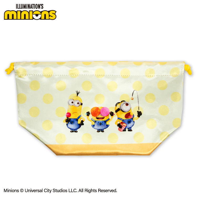 【預訂｜8月】MINIONS 迷你兵團 小小兵 糖果風系列 - Bob & Tim 索繩袋