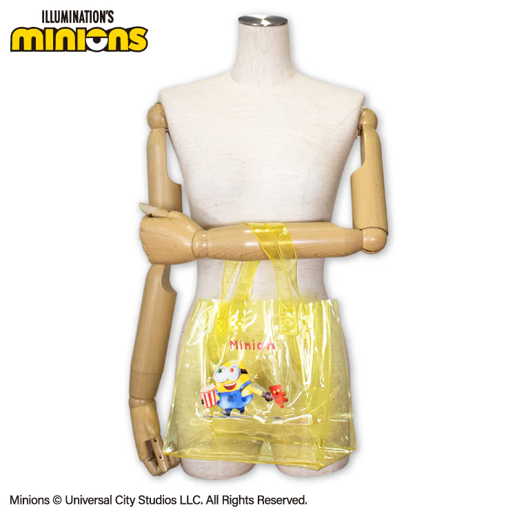 【預訂｜8月】MINIONS 迷你兵團 小小兵 糖果風系列 - Bob & Tim 透明手提袋