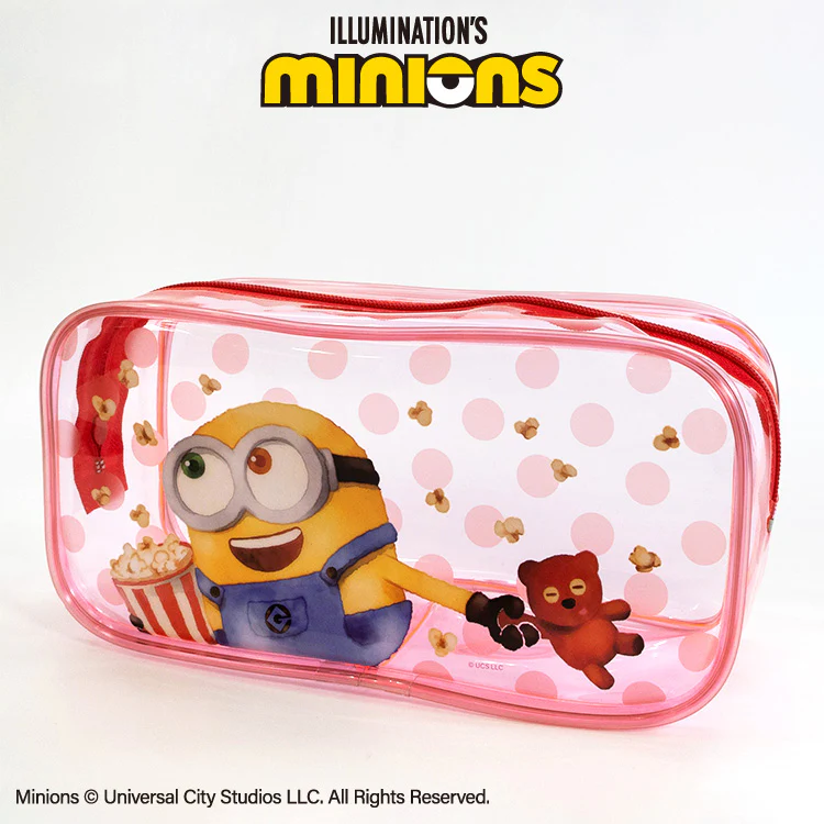 【預訂｜8月】MINIONS 迷你兵團 小小兵 糖果風系列 - Bob & Tim 透明筆袋