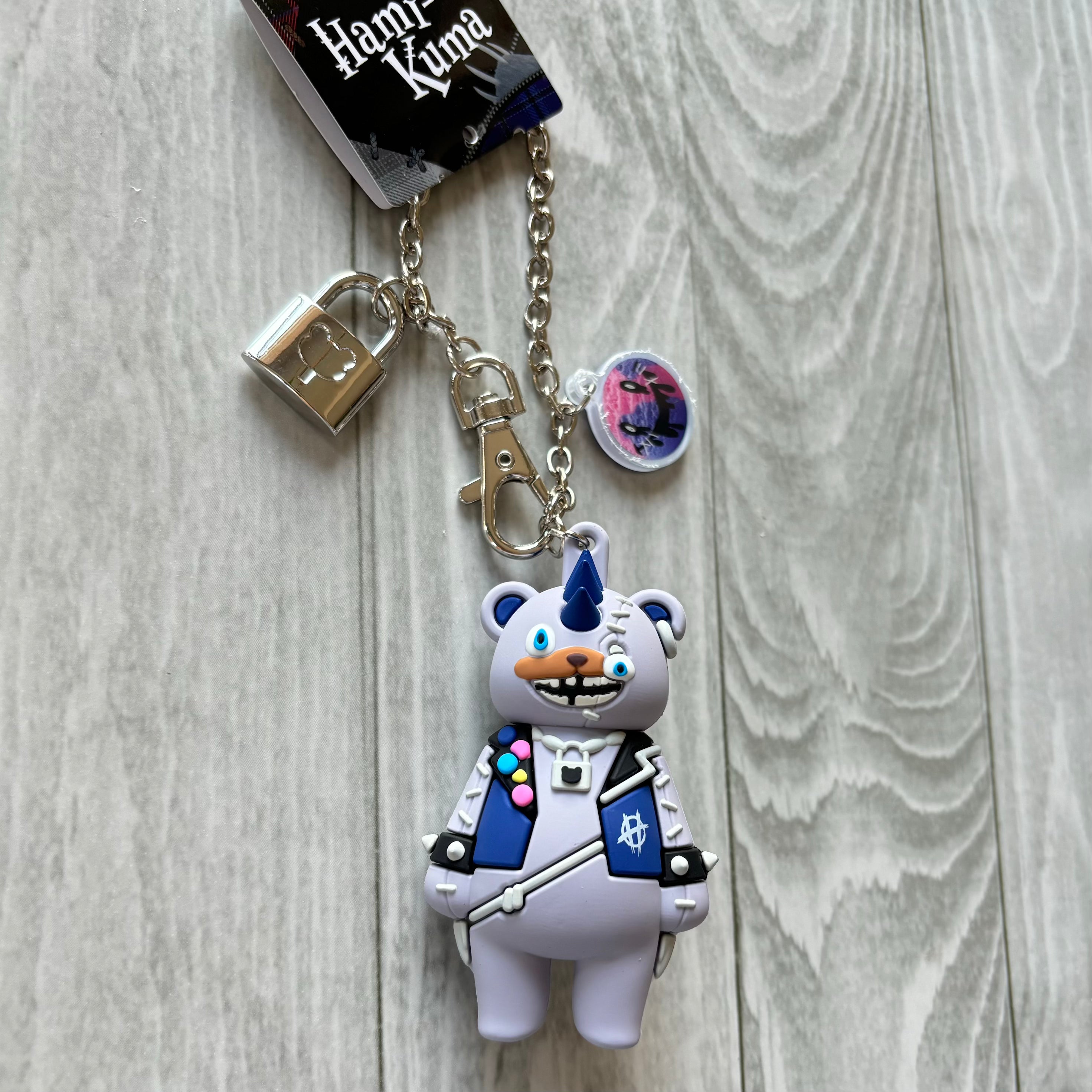 USJ Halloween 2024 - Hami-kuma Punk 掛飾 鑰匙扣