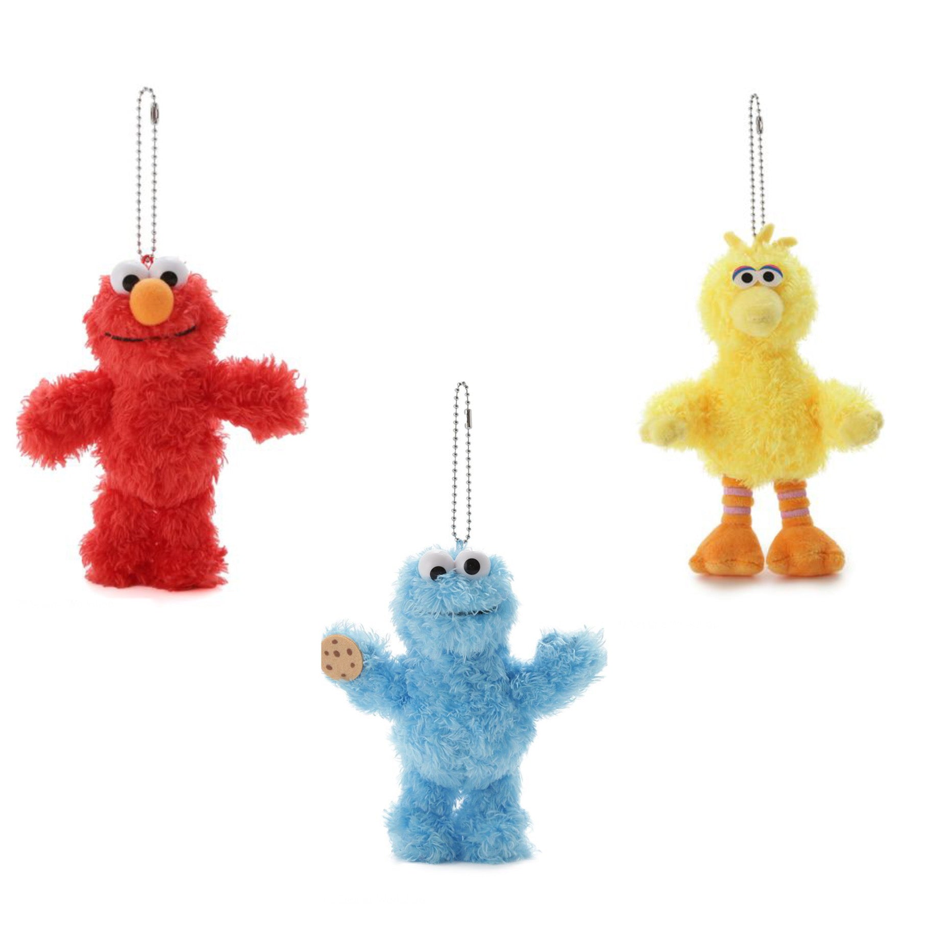 芝麻街公仔掛飾