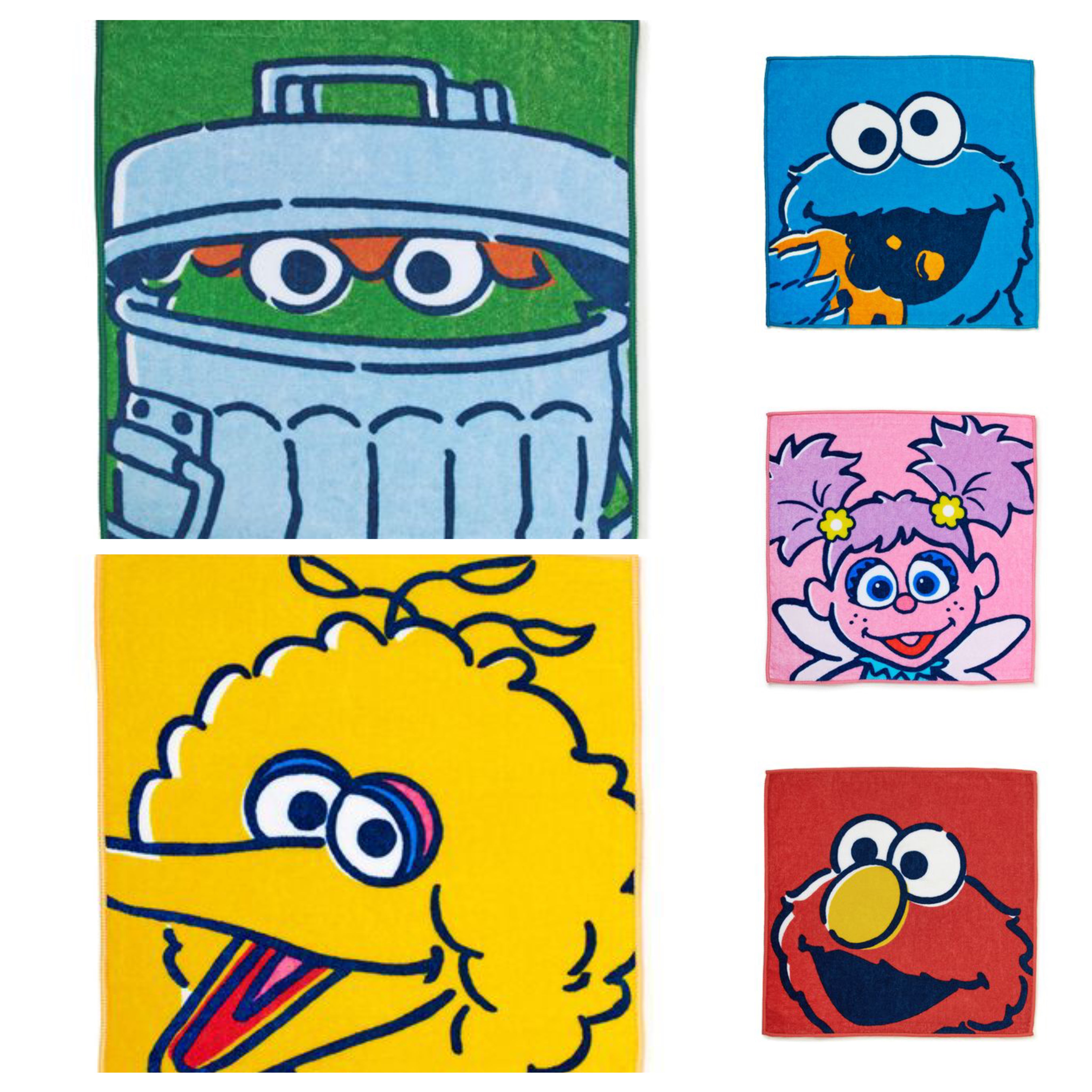 【訂貨】芝麻街 Sesame小毛巾｜2月10日截單