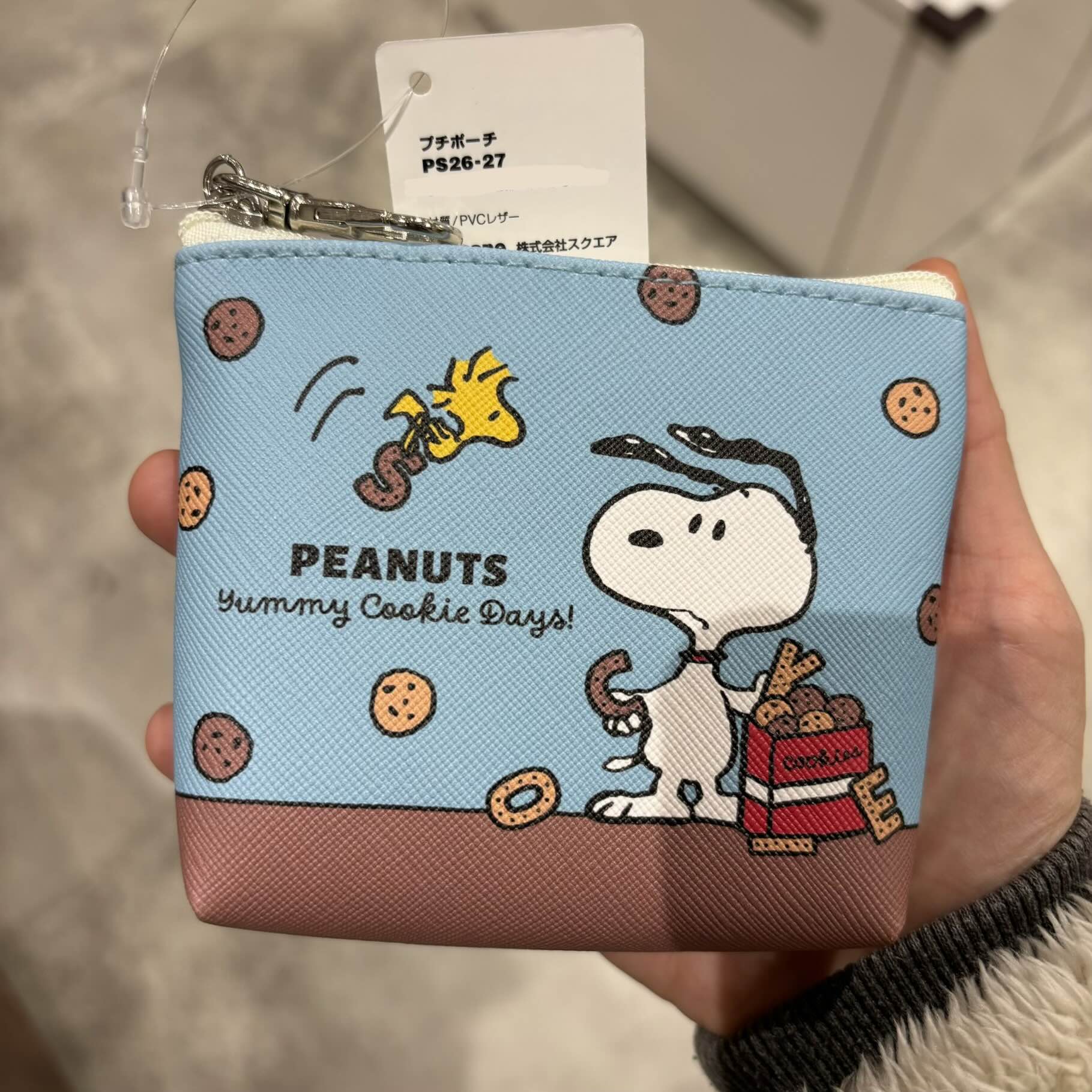 【訂貨】Peanuts Snoopy Yummy Cookie Days 散銀包 Mini Pouch
