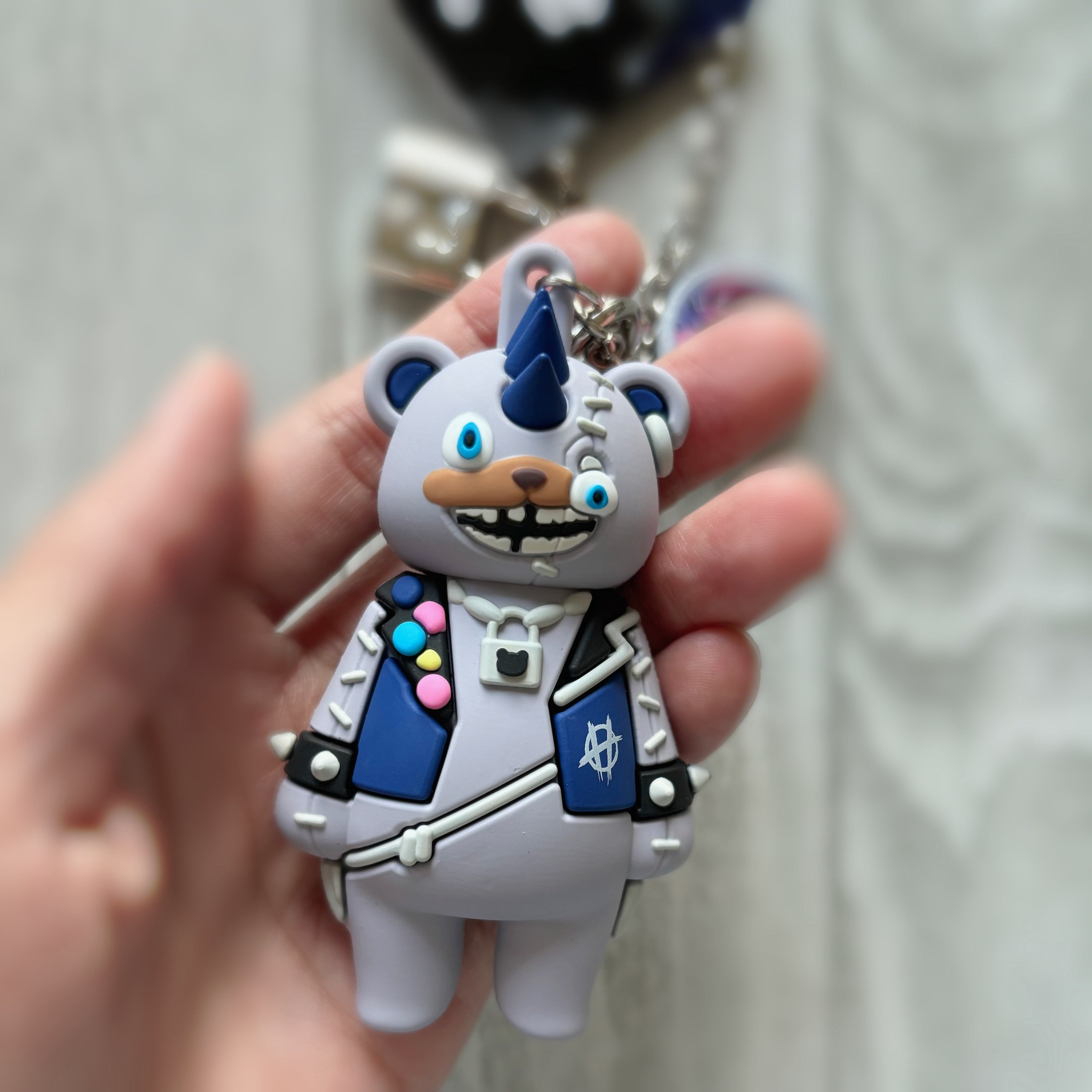 USJ Halloween 2024 - Hami-kuma Punk 掛飾 鑰匙扣