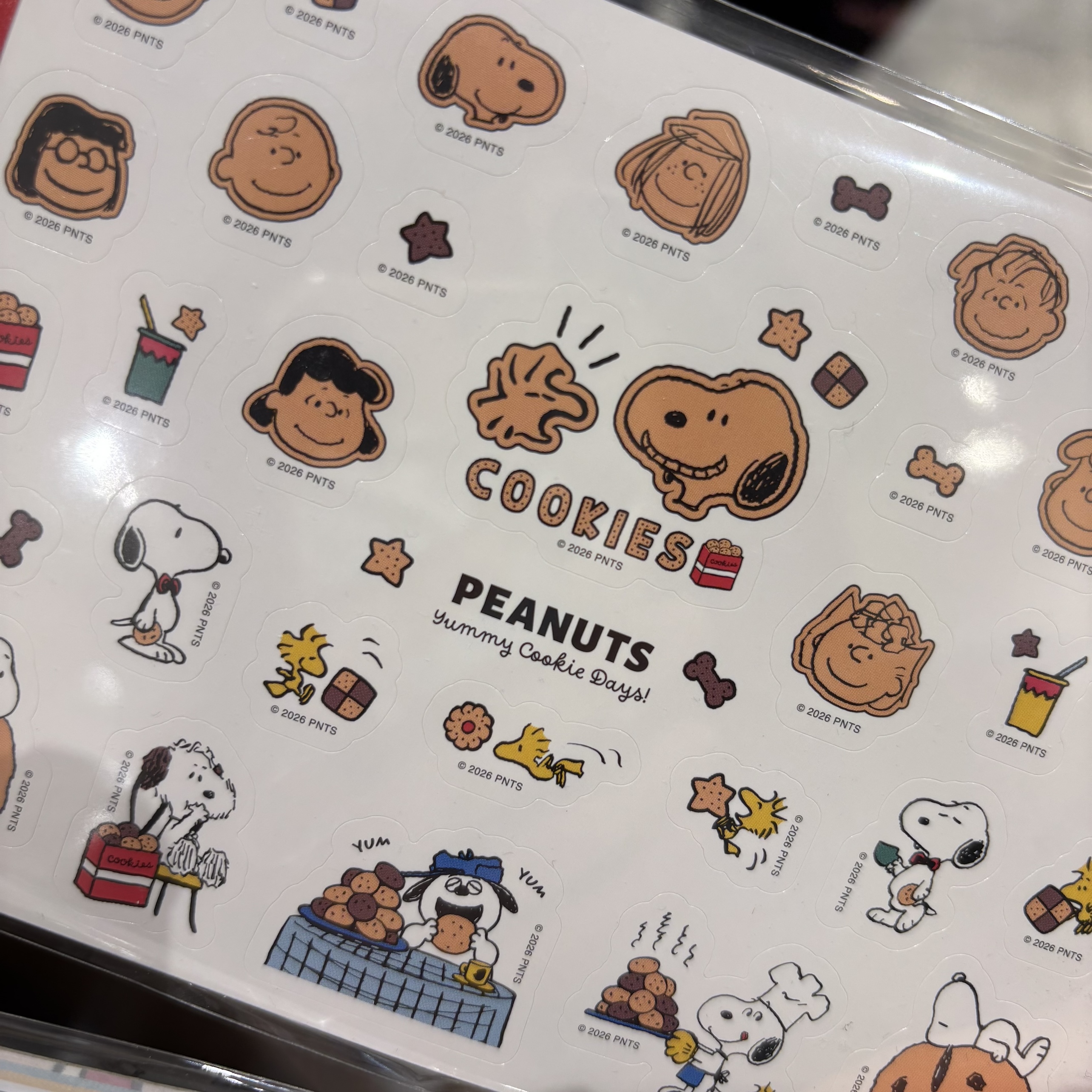 【訂貨】Peanuts Snoopy Yummy Cookie Days Memopad 連貼紙
