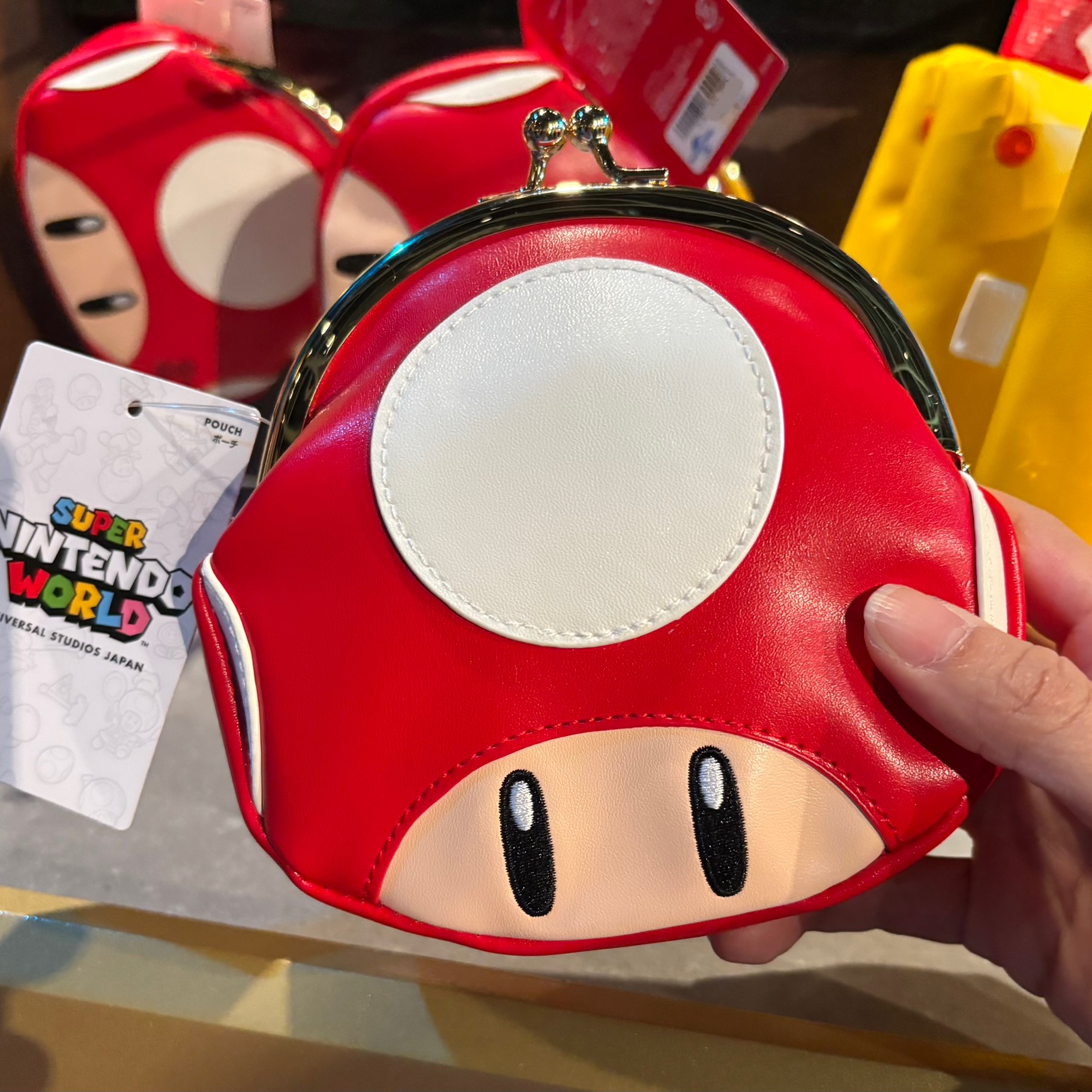 【訂貨】USJ Mario 蘑菇 問號方塊 龜殼 口金包 小物收納袋