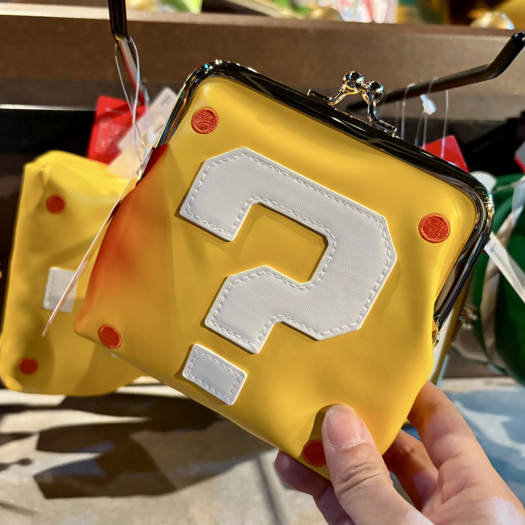 【訂貨】USJ Mario 蘑菇 問號方塊 龜殼 口金包 小物收納袋