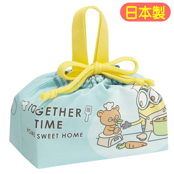 【現貨】Minions Skater 日本製 午餐袋 索繩袋 便當袋