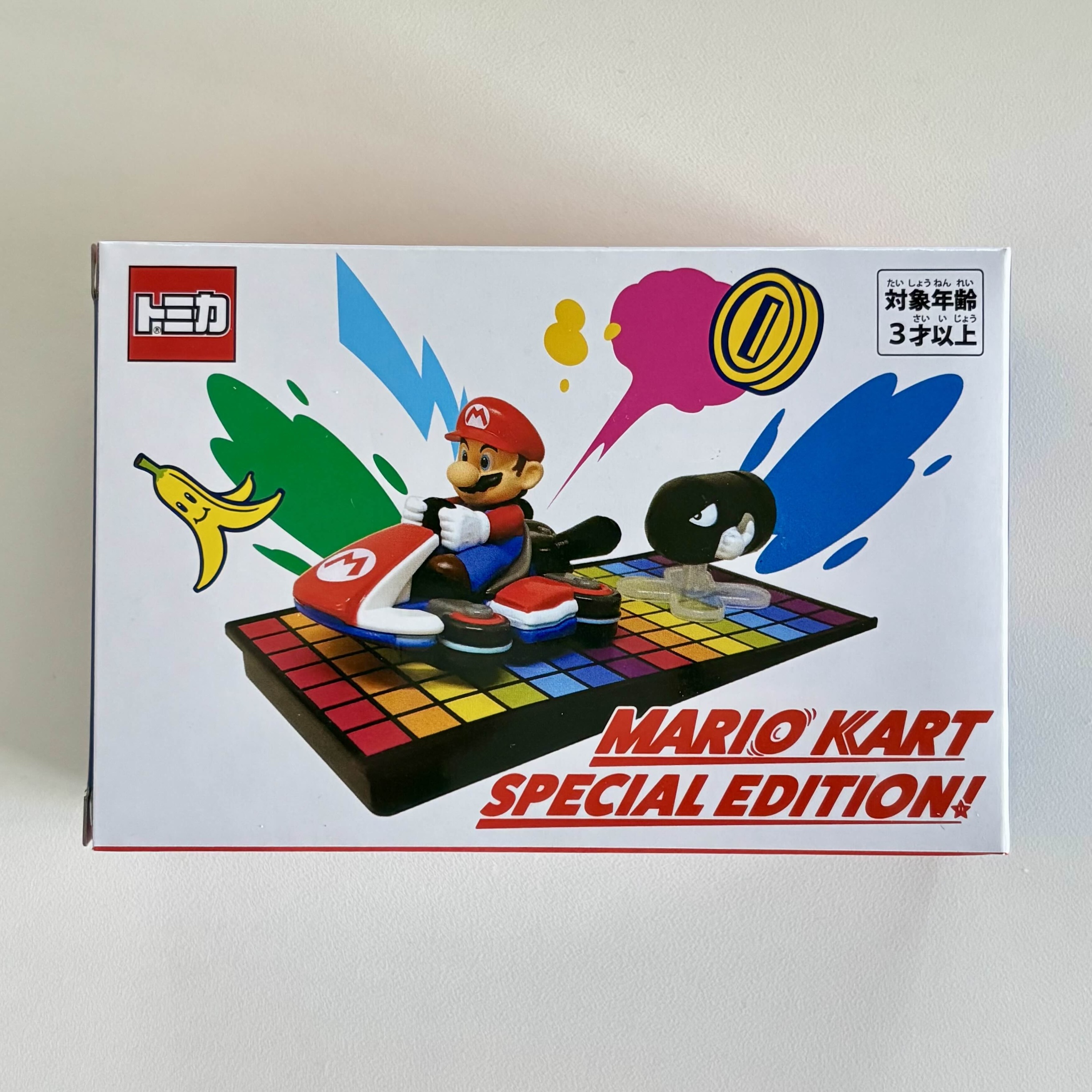 【訂貨】USJ 25th Discover U 週年紀念系列 - 任天堂 Tomica 車仔 (特別版 - Mario 瑪利歐 & 砲彈 )