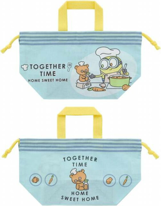 【現貨】Minions Skater 日本製 午餐袋 索繩袋 便當袋