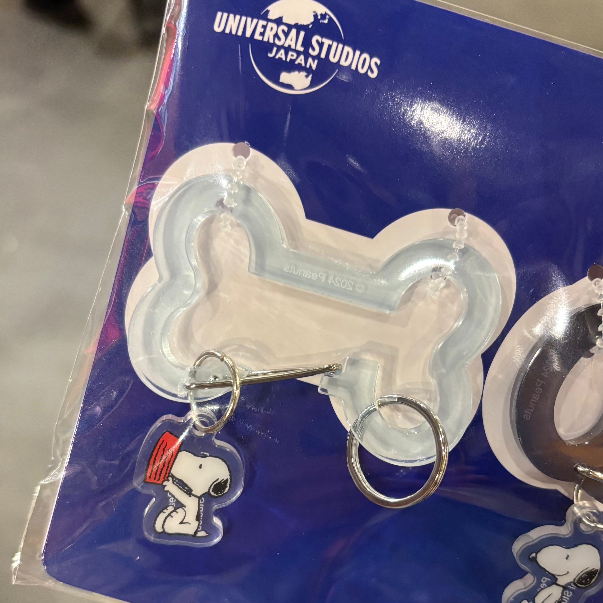 USJ Snoopy 登山扣掛飾 鑰匙扣