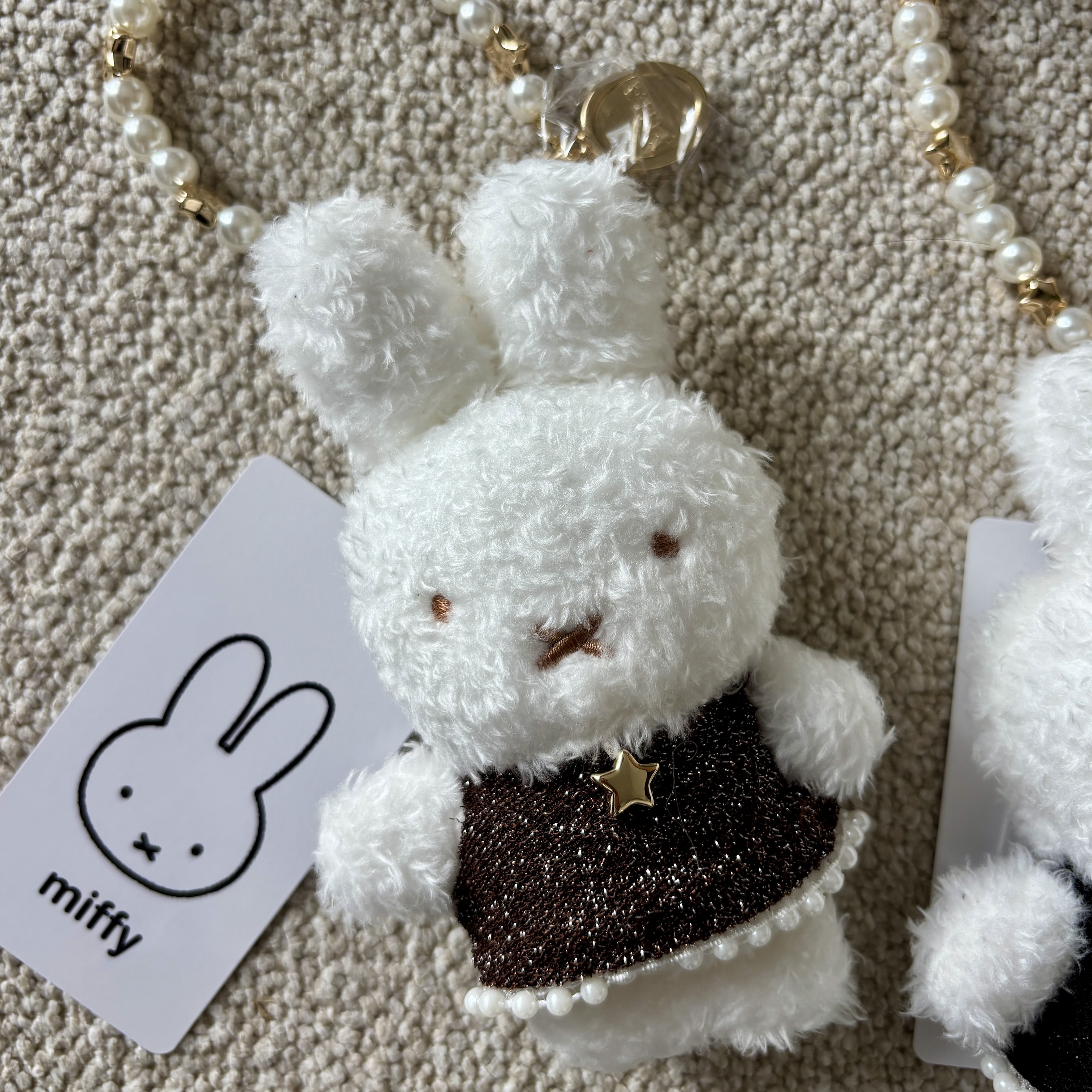 【訂貨】Miffy x MIIA Pop Up Shop 限定 公仔掛飾 - 星星