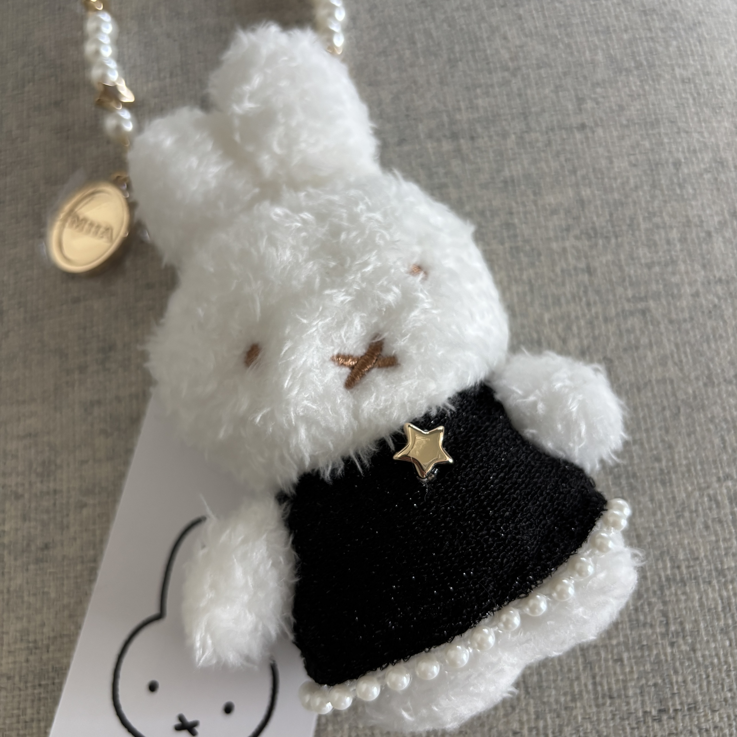 【訂貨】Miffy x MIIA Pop Up Shop 限定 公仔掛飾 - 星星