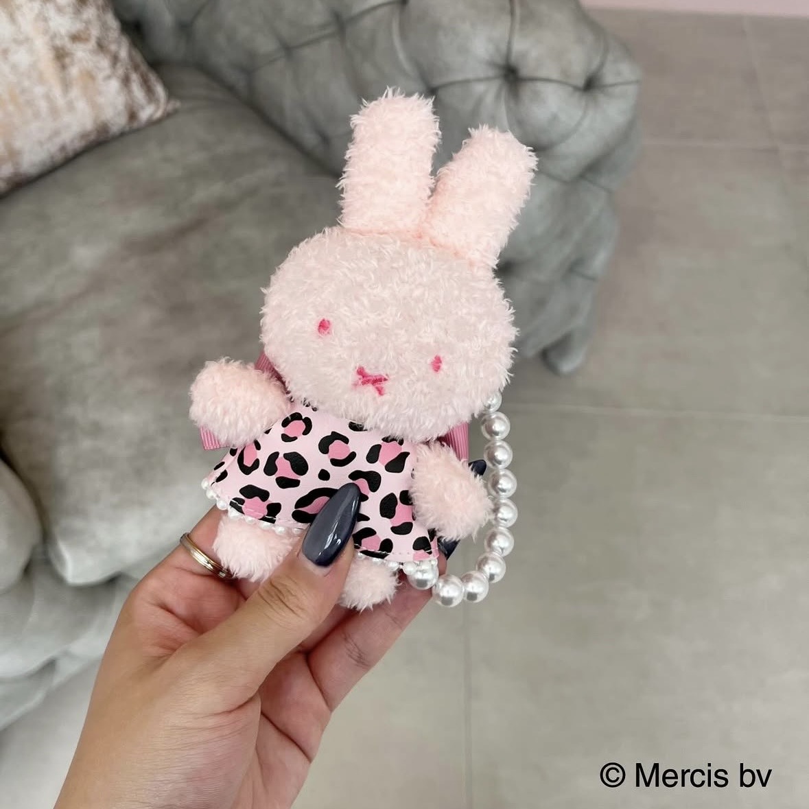 【訂貨】Miffy x MIIA Pop Up Shop 限定 公仔掛飾 - 豹紋