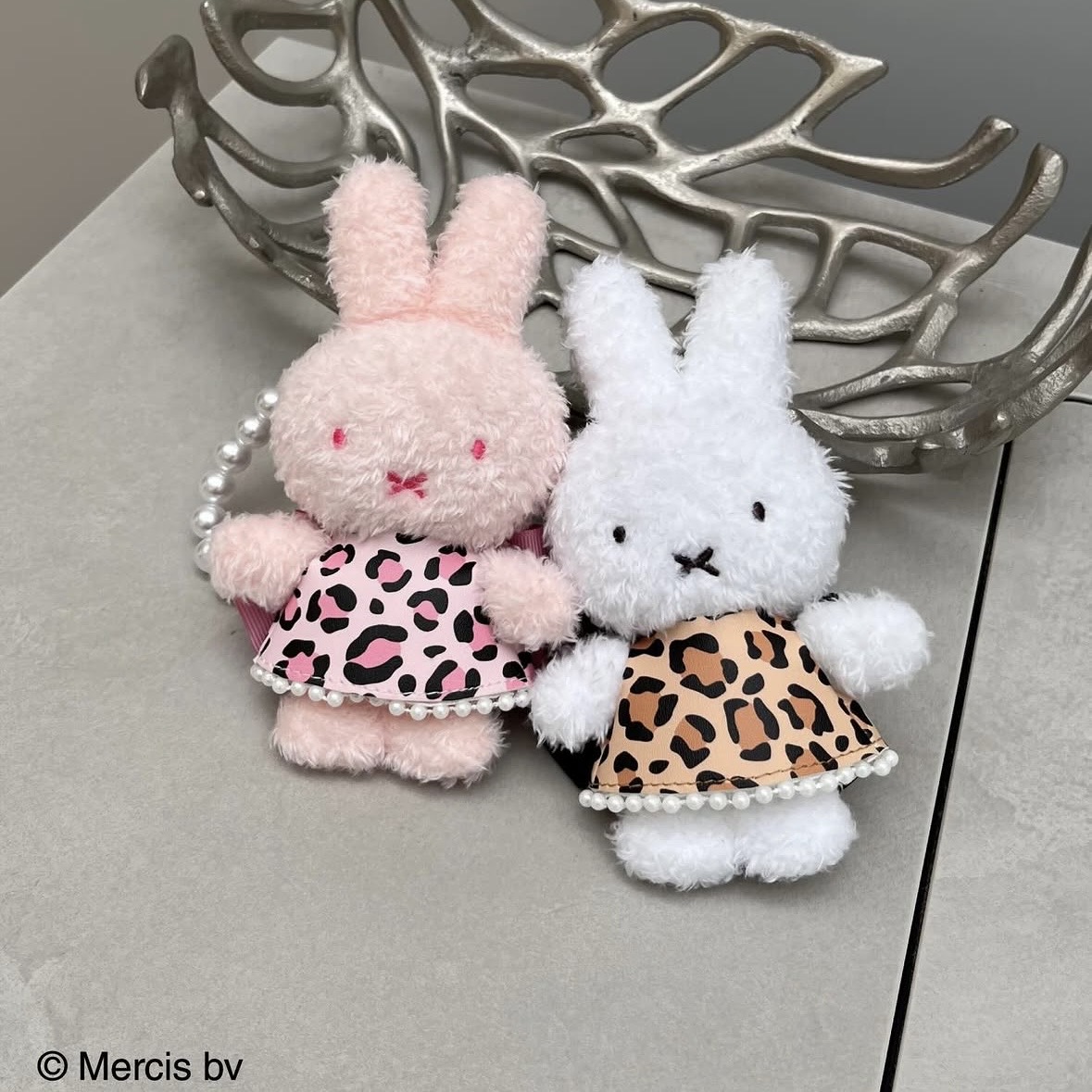 【訂貨】Miffy x MIIA Pop Up Shop 限定 公仔掛飾 - 豹紋