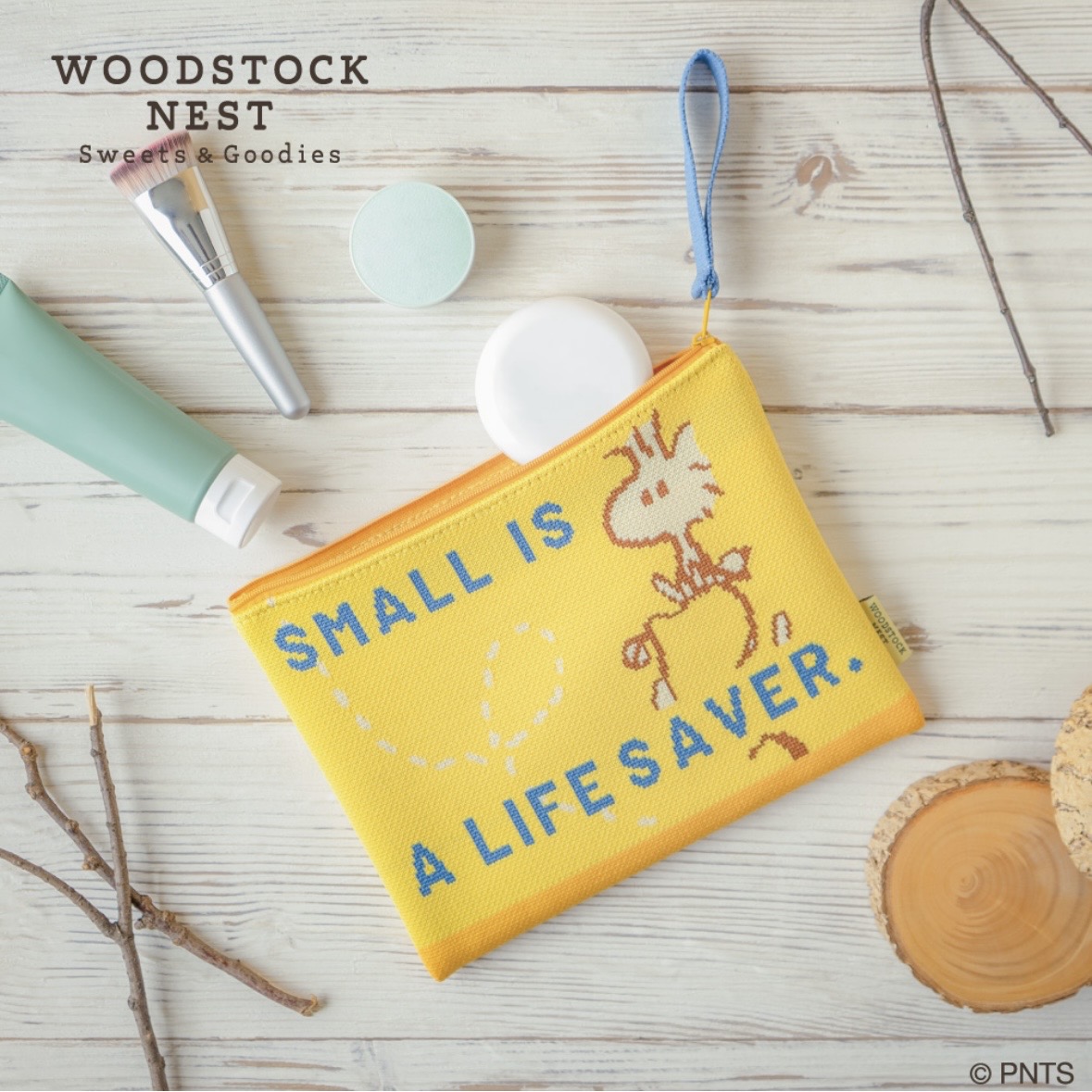 【預訂｜8月】Woodstock Nest 針織收納袋