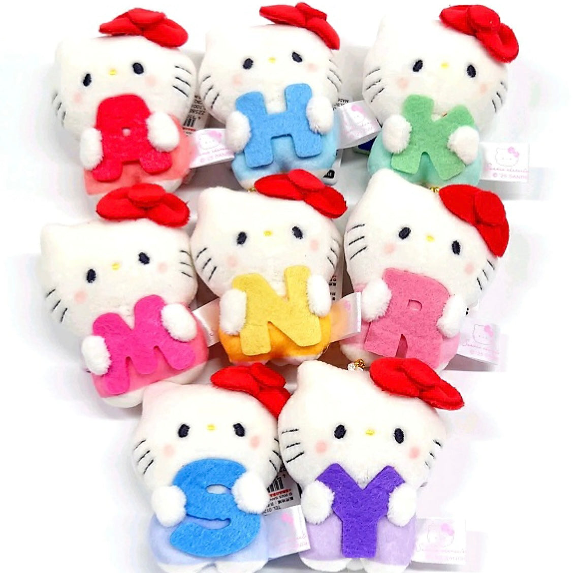 【訂貨】Sanrio Characters x Mochipan 聯乘系列 字母公仔掛飾 (Hello Kitty)