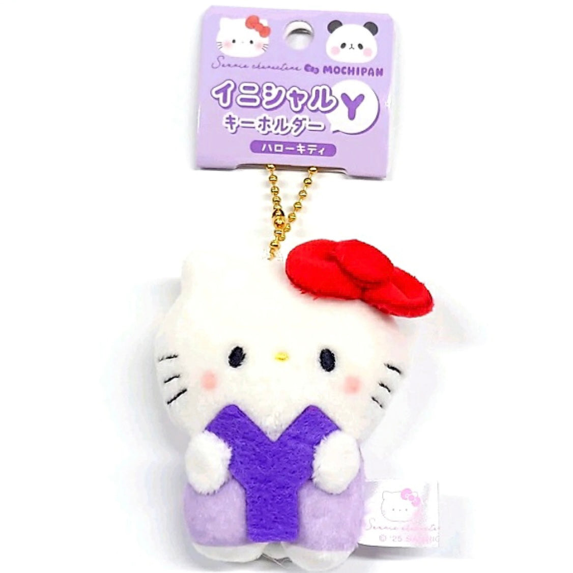 【訂貨】Sanrio Characters x Mochipan 聯乘系列 字母公仔掛飾 (Hello Kitty)