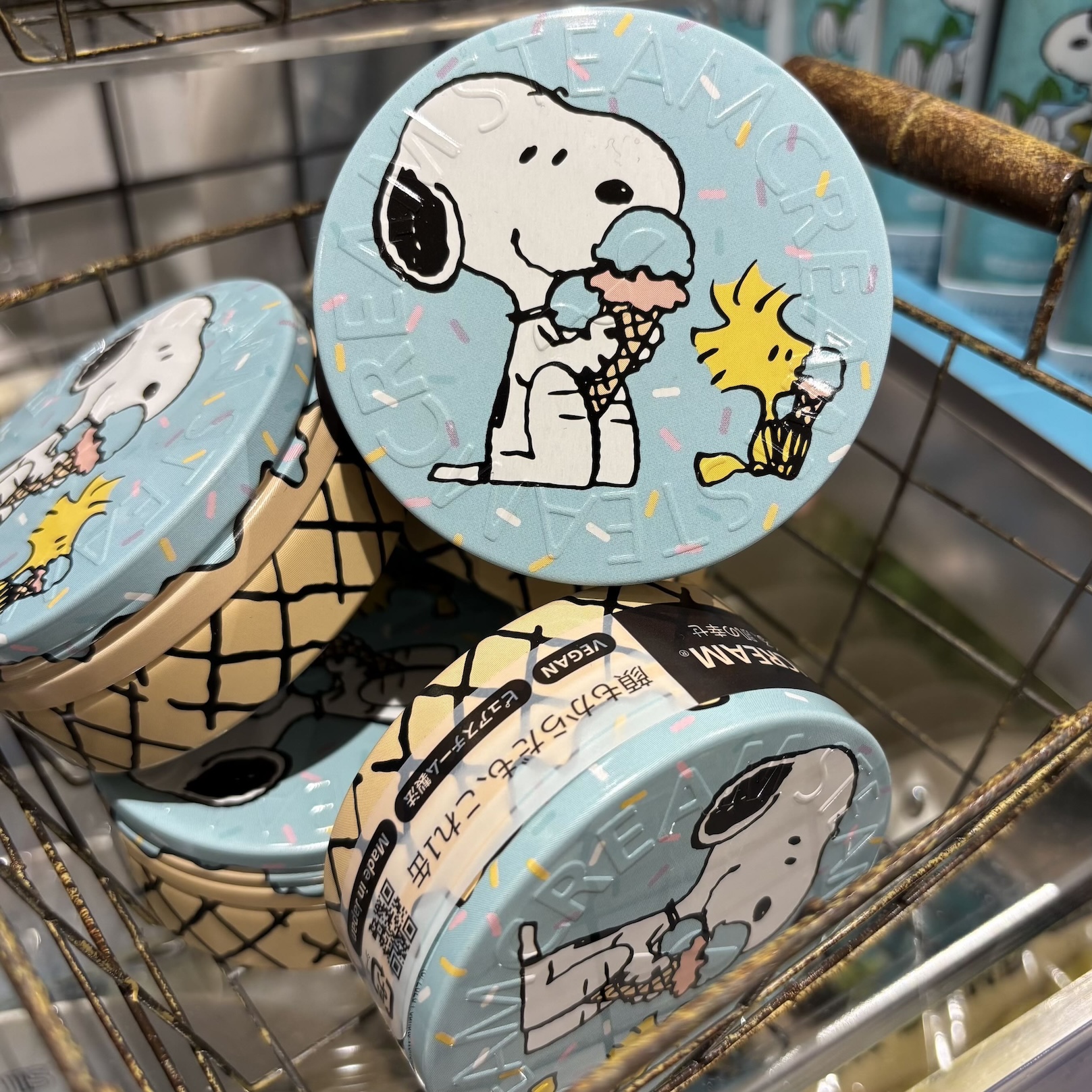 【訂貨】Snoopy & Woodstock Steamcream 保濕乳霜