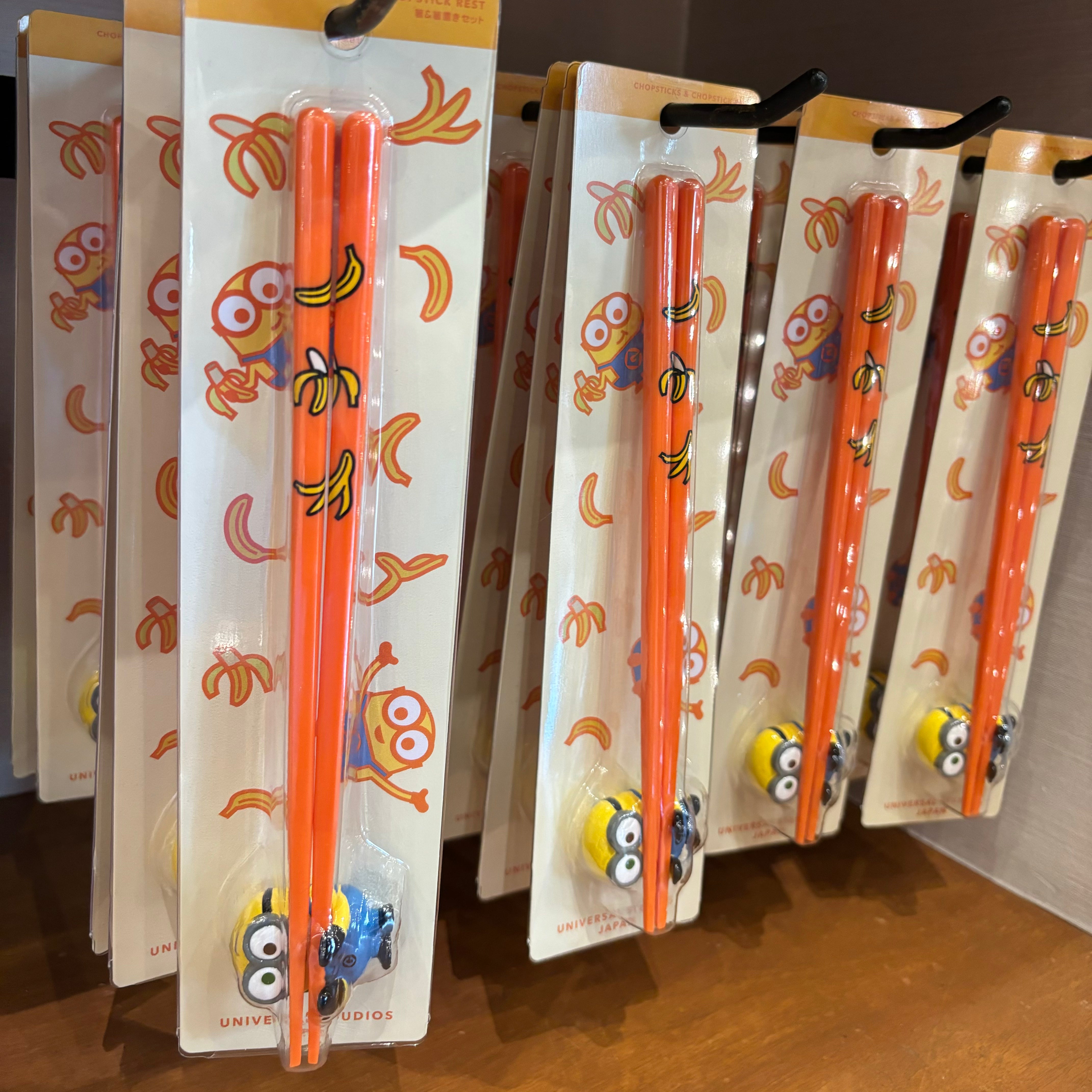 USJ Minions Bob 筷子連筷子托