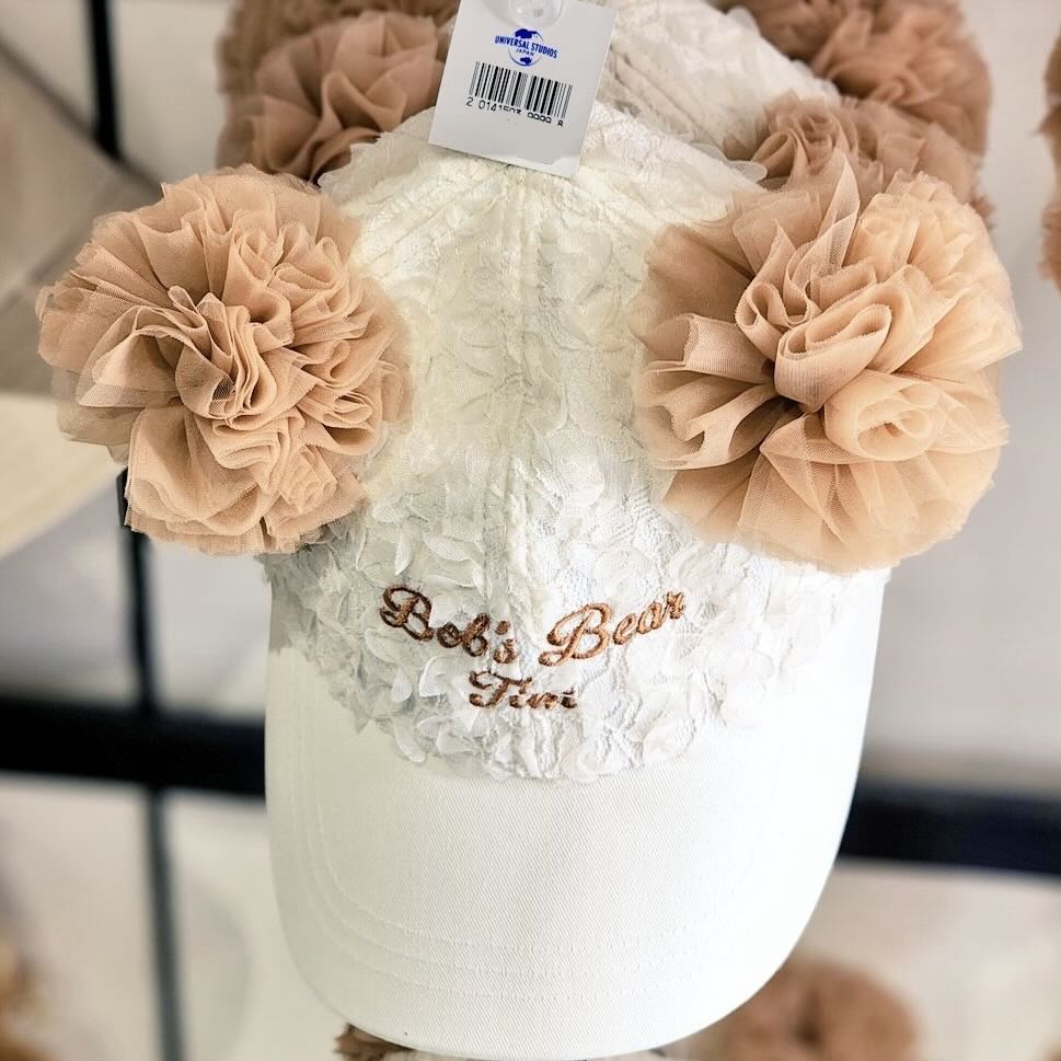 【訂貨】USJ Minions Bob's Tim Bear 波波耳 蕾絲 Cap帽