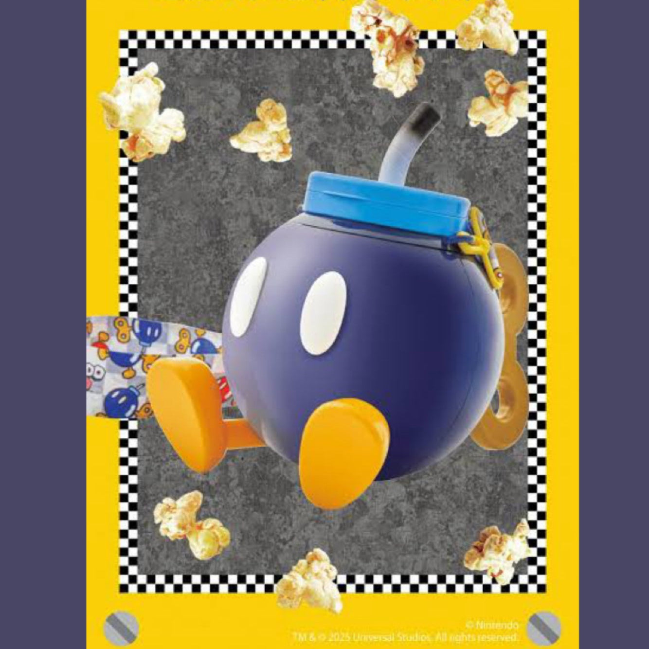 USJ Mario 炸彈兵爆谷桶 爆米花桶 (會發光)