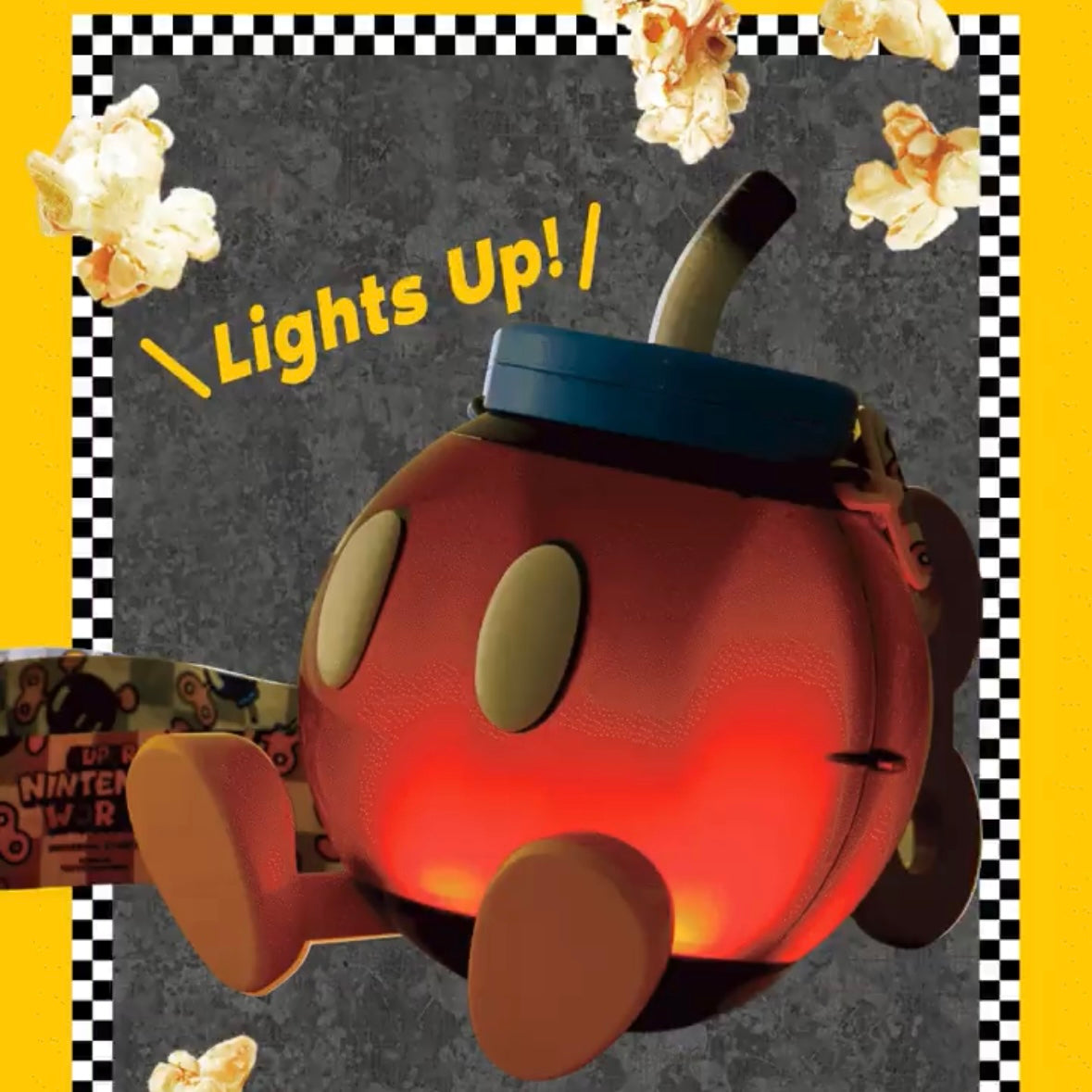 USJ Mario 炸彈兵爆谷桶 爆米花桶 (會發光)