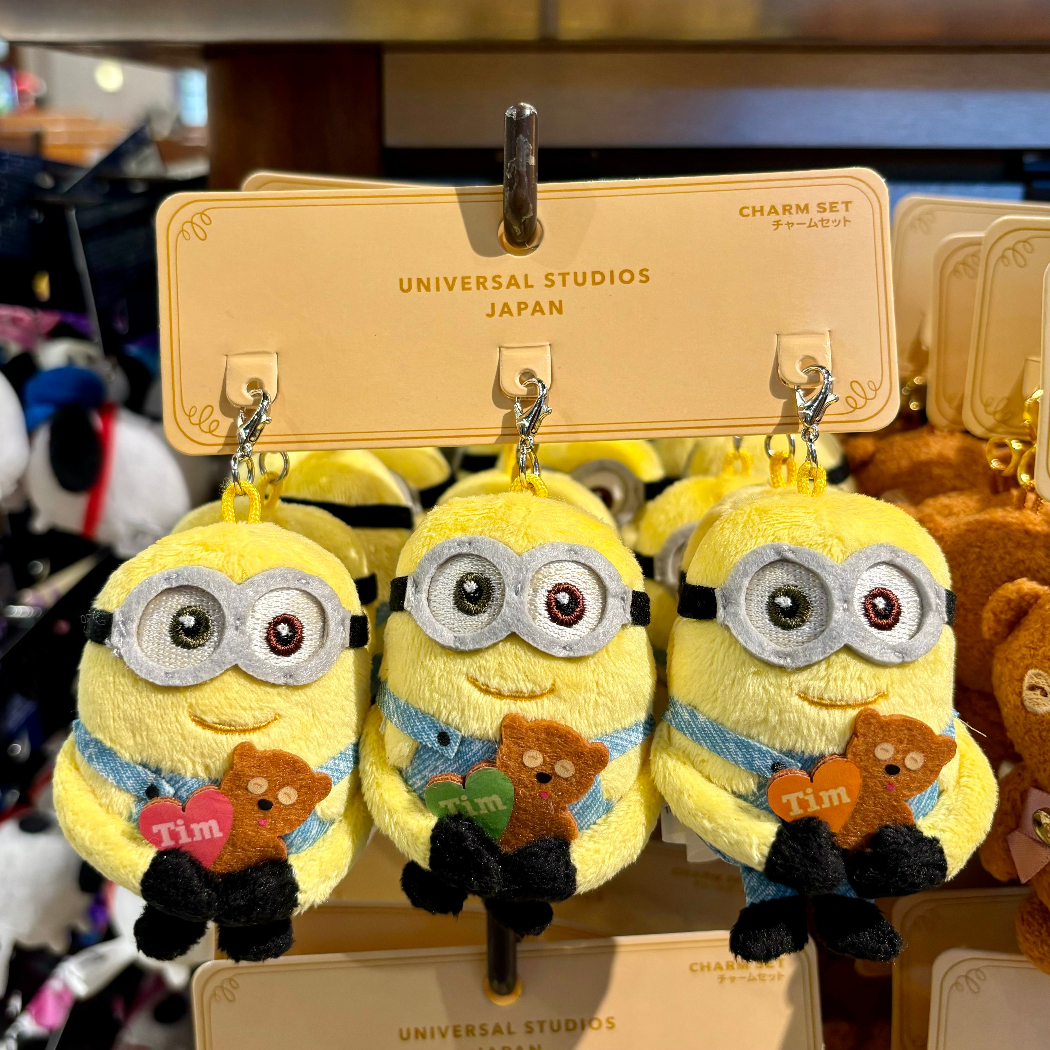 USJ Minions Bob & Tim 小吊飾