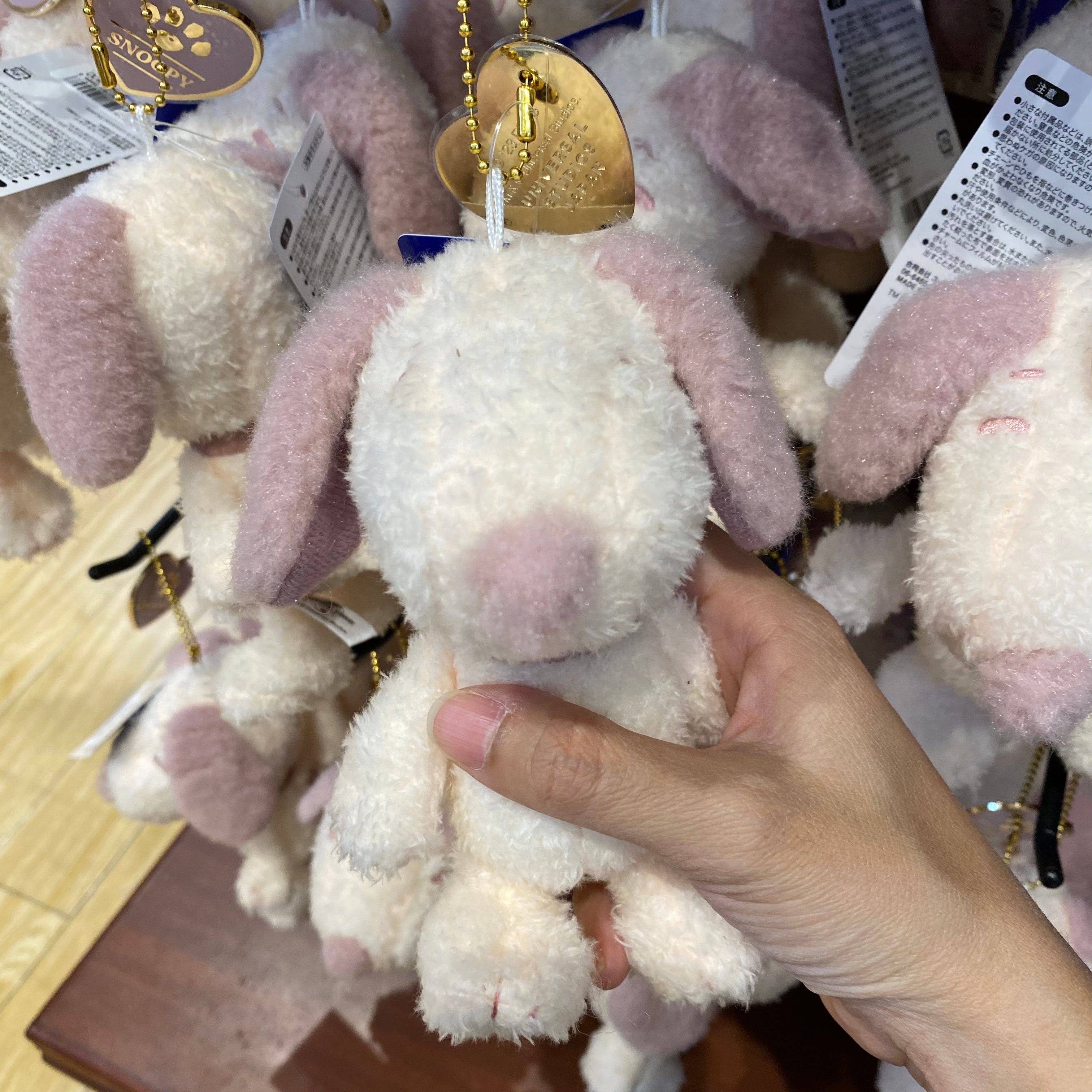 USJ 薰衣草色 Snoopy 掛飾