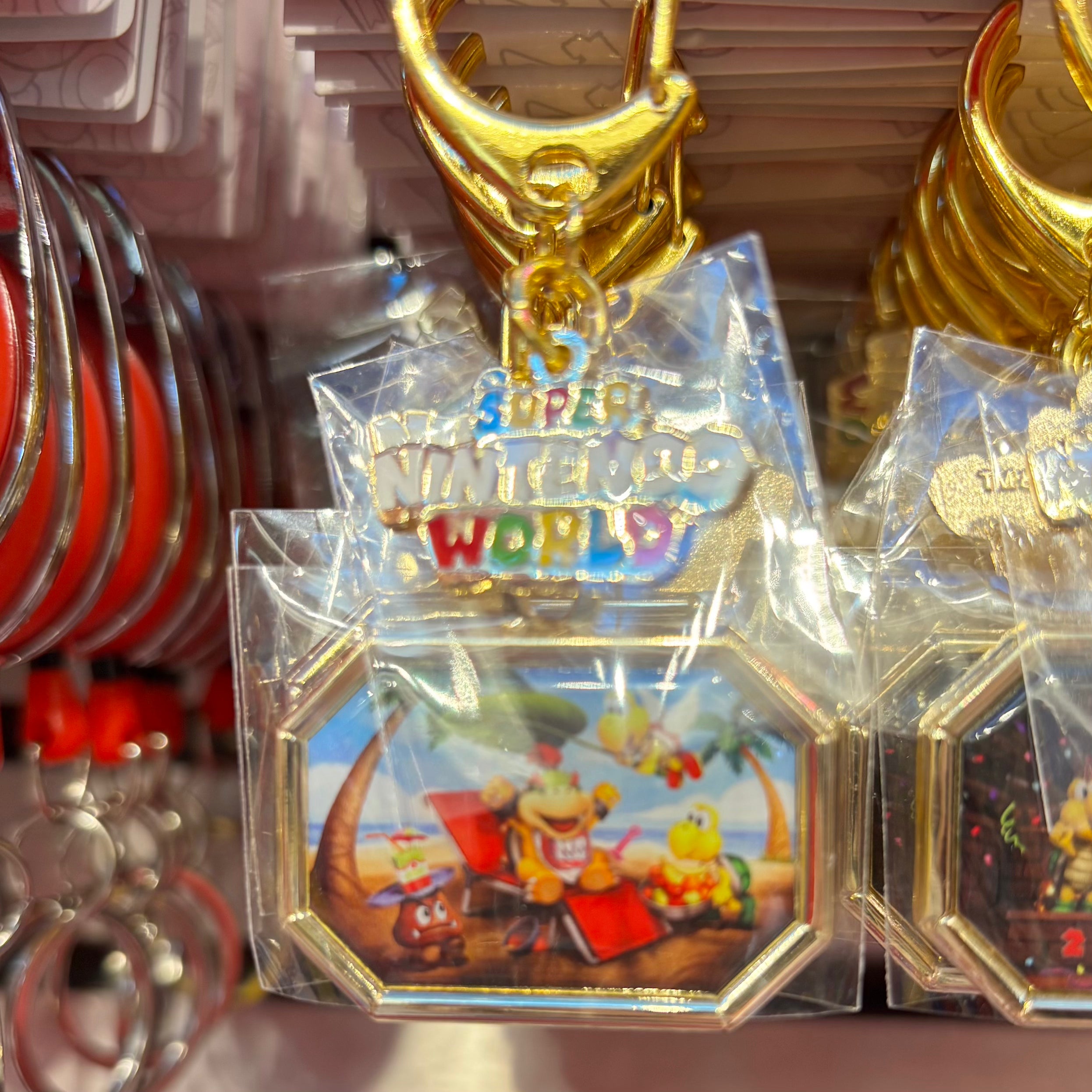 USJ 任天堂世界 庫巴Jr. 鑰匙扣套裝