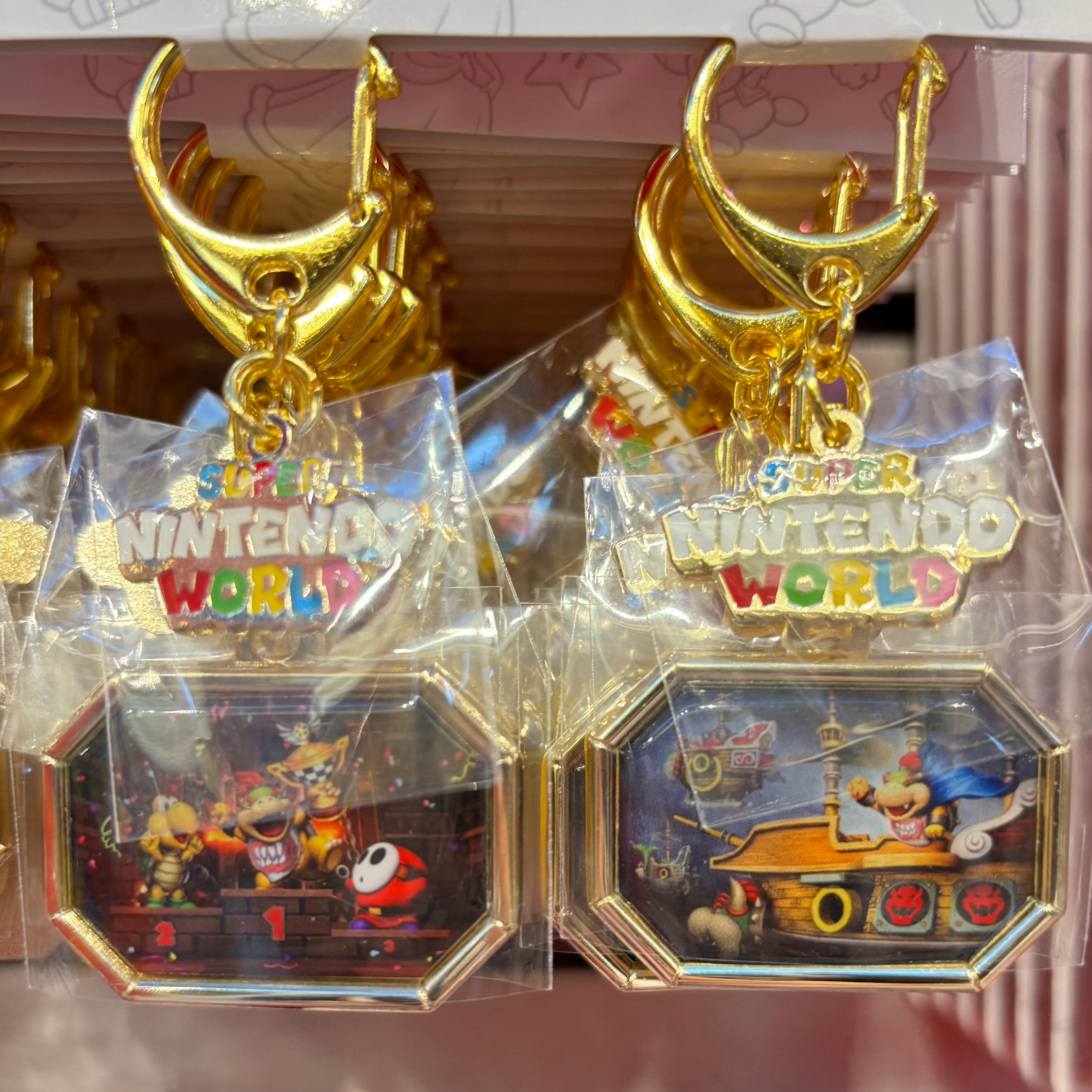 USJ 任天堂世界 庫巴Jr. 鑰匙扣套裝