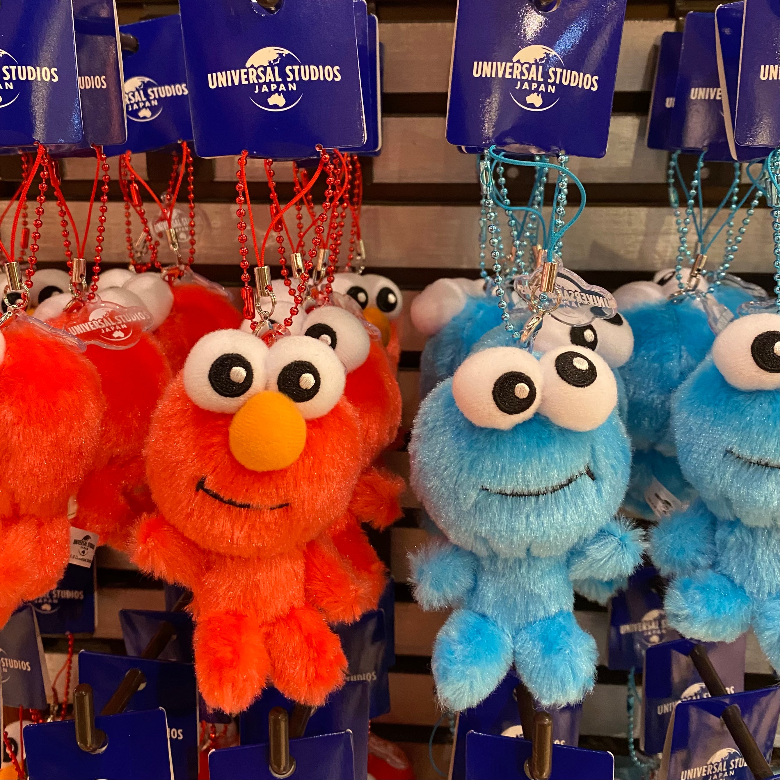 USJ 芝麻街 Q版大眼吊飾