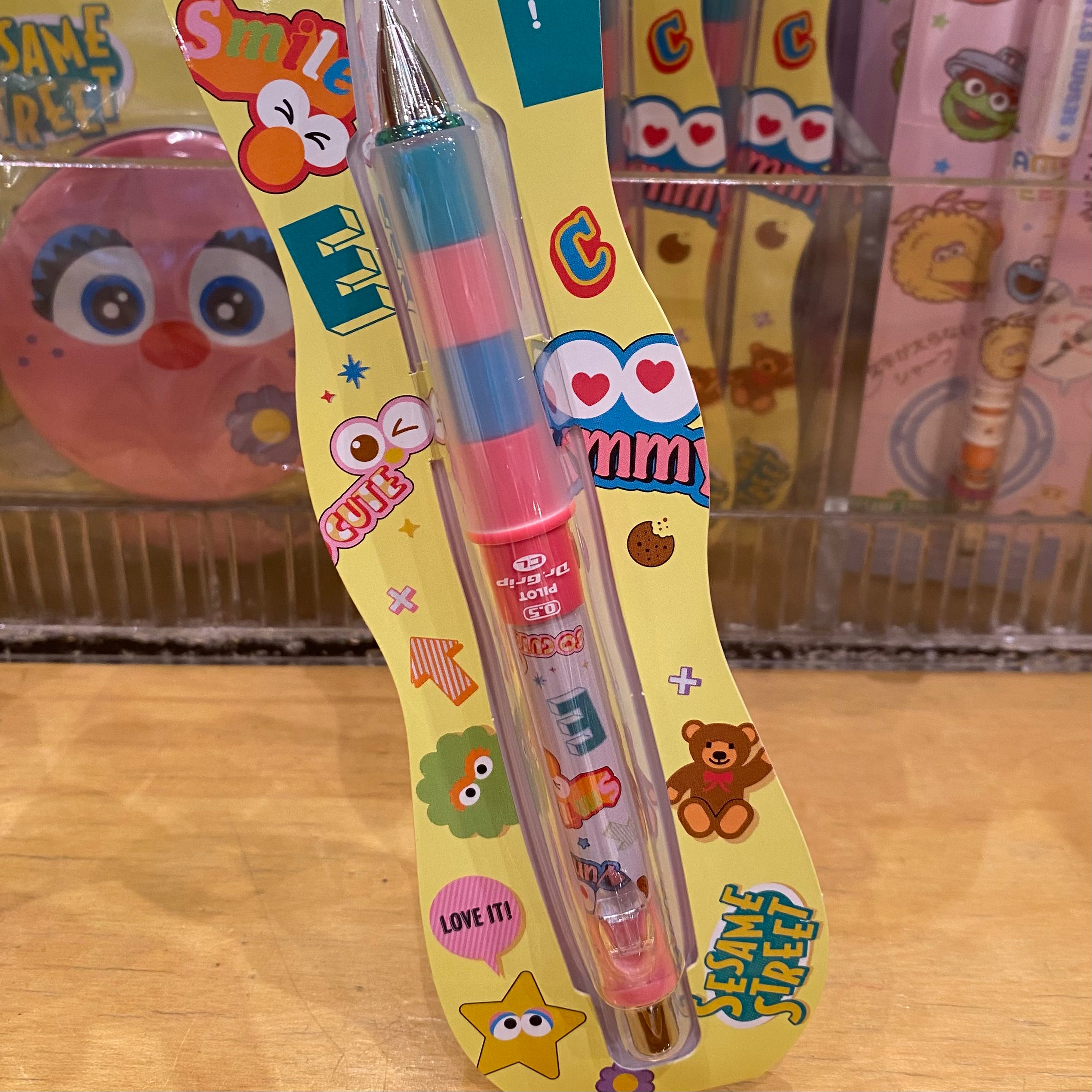 芝麻街 x Dr. Grip 鉛芯筆