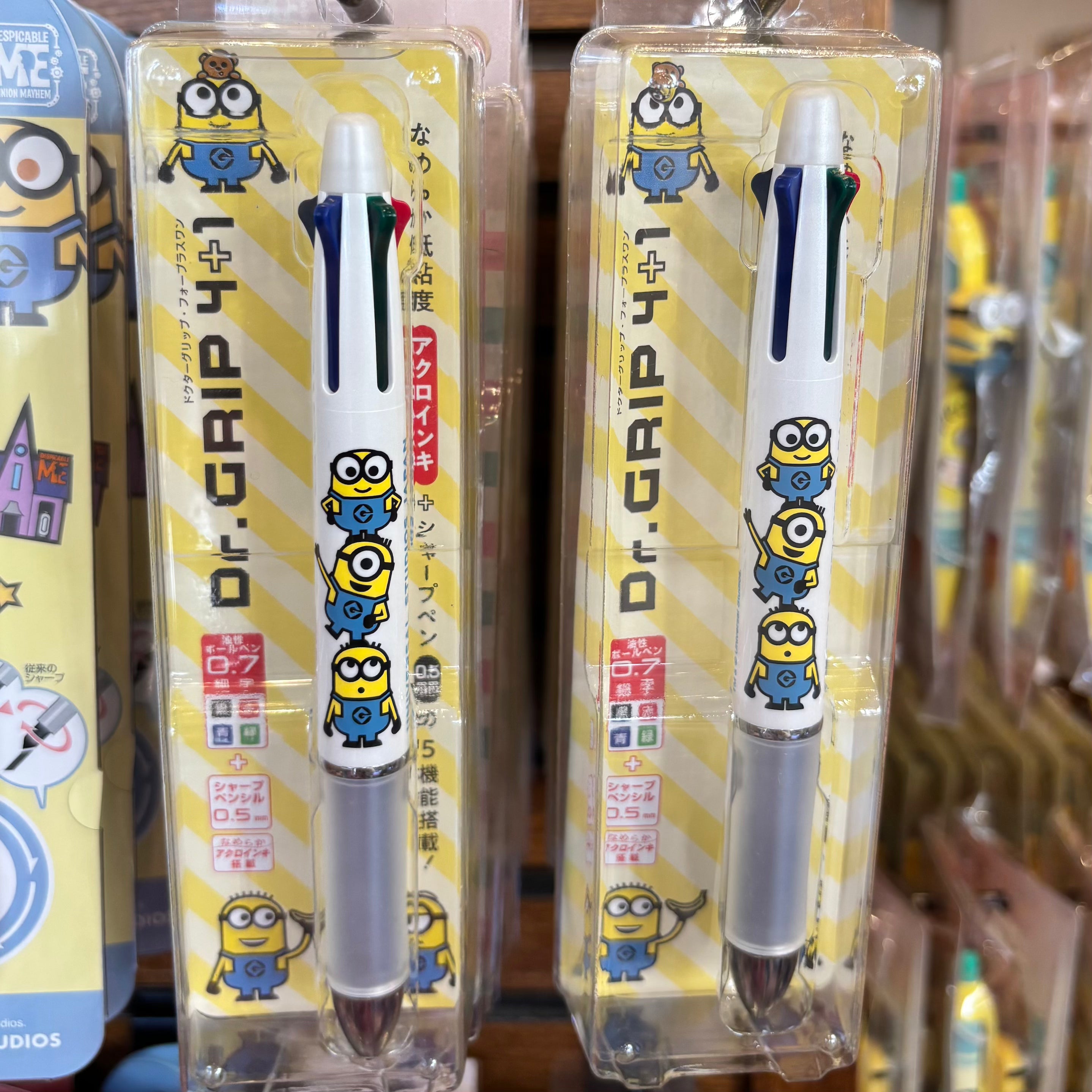 USJ  Minions Dr. Grip 4+1 多用途筆