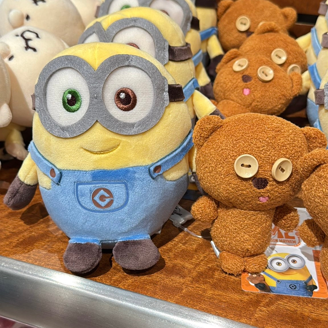 USJ Minions Bob & Tim 迷你孖裝公仔