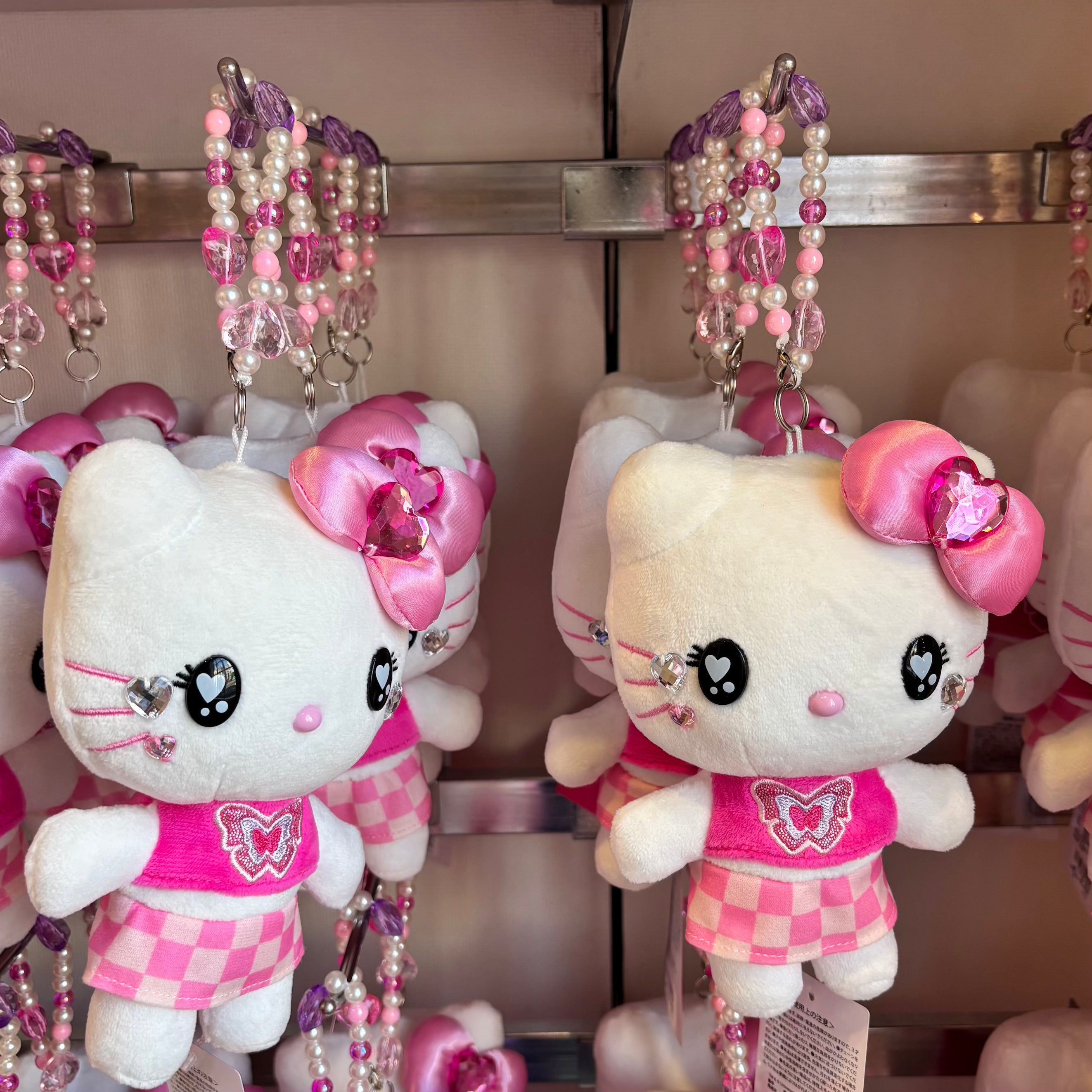 USJ Hello Kitty 掛飾公仔 (心心眼)