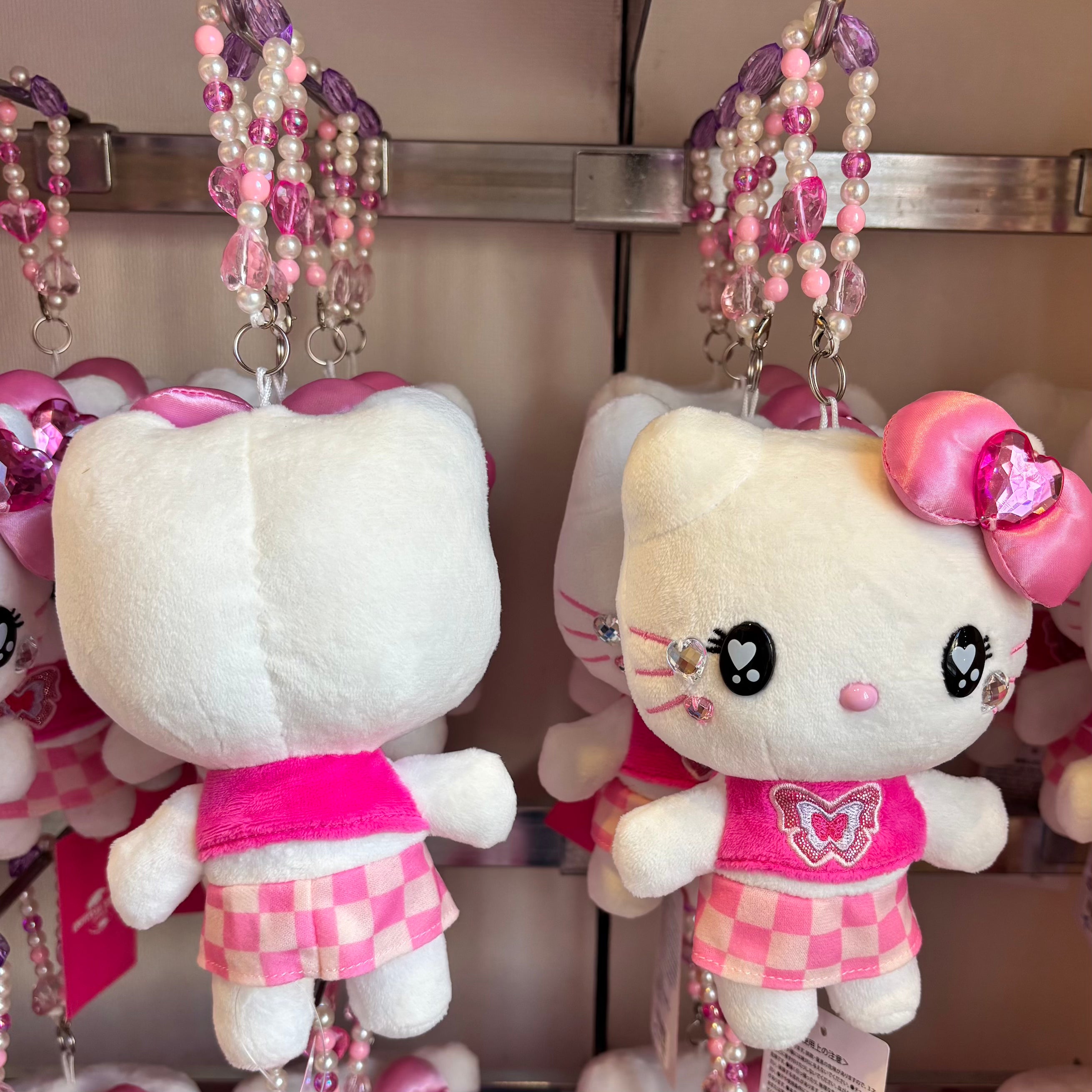 USJ Hello Kitty 掛飾公仔 (心心眼)