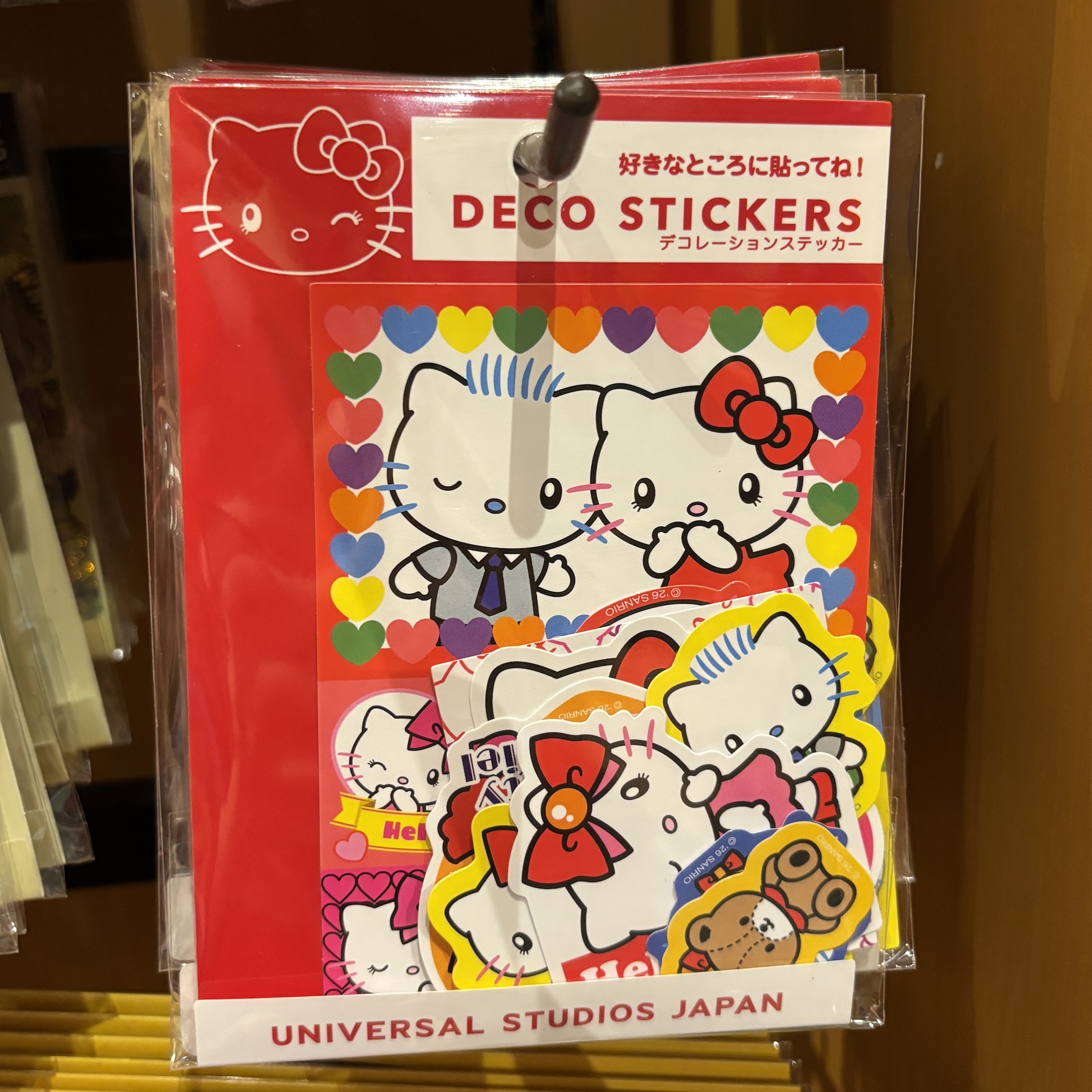 [Order] USJ Hello Kitty Sticker Set 10pcs