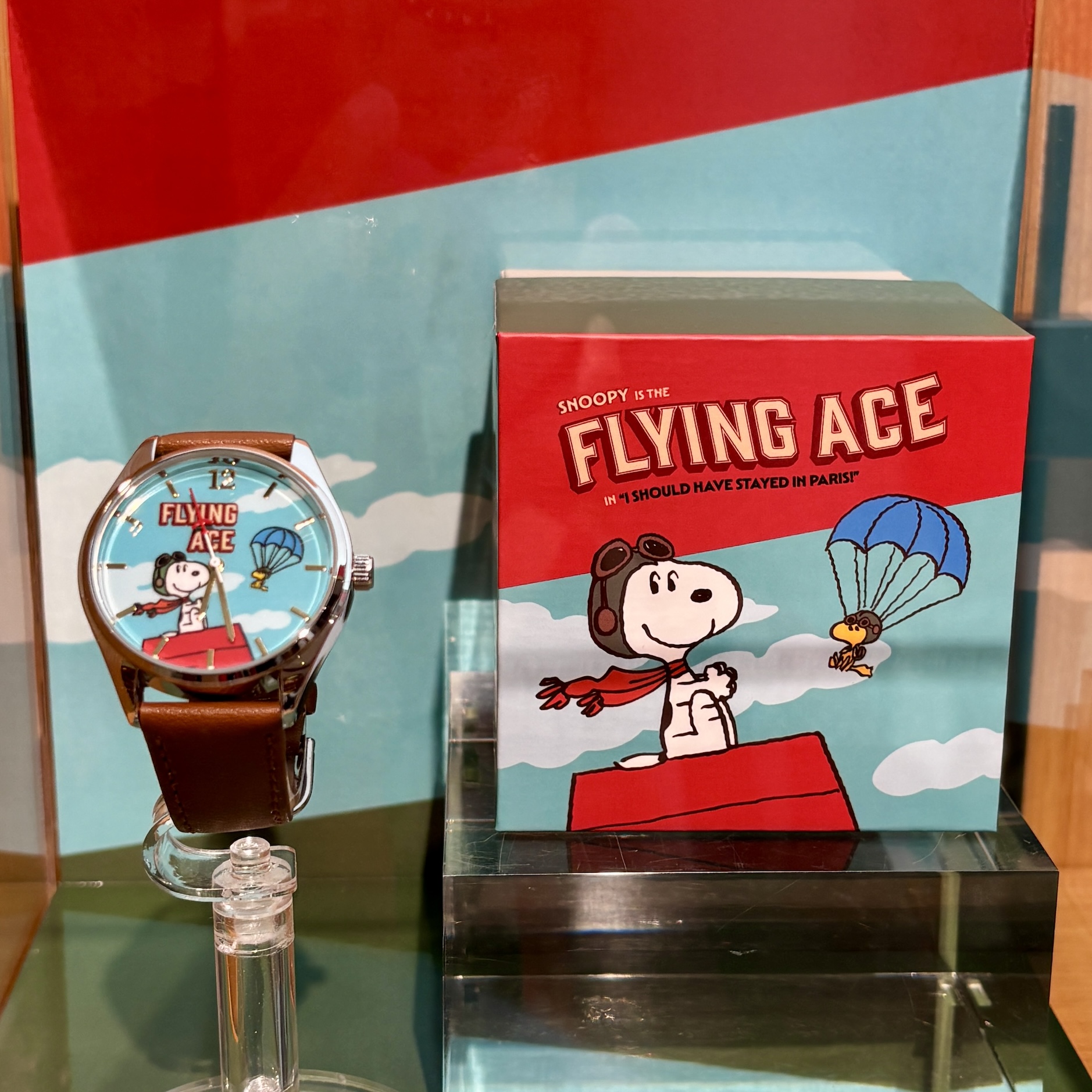 【訂貨】USJ PEANUTS Snoopy Flying Ace - 手錶禮盒
