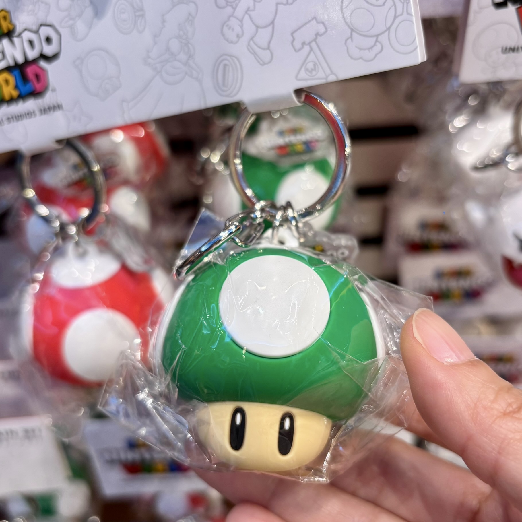 【訂貨】USJ Mario 蘑菇鑰匙圈套裝