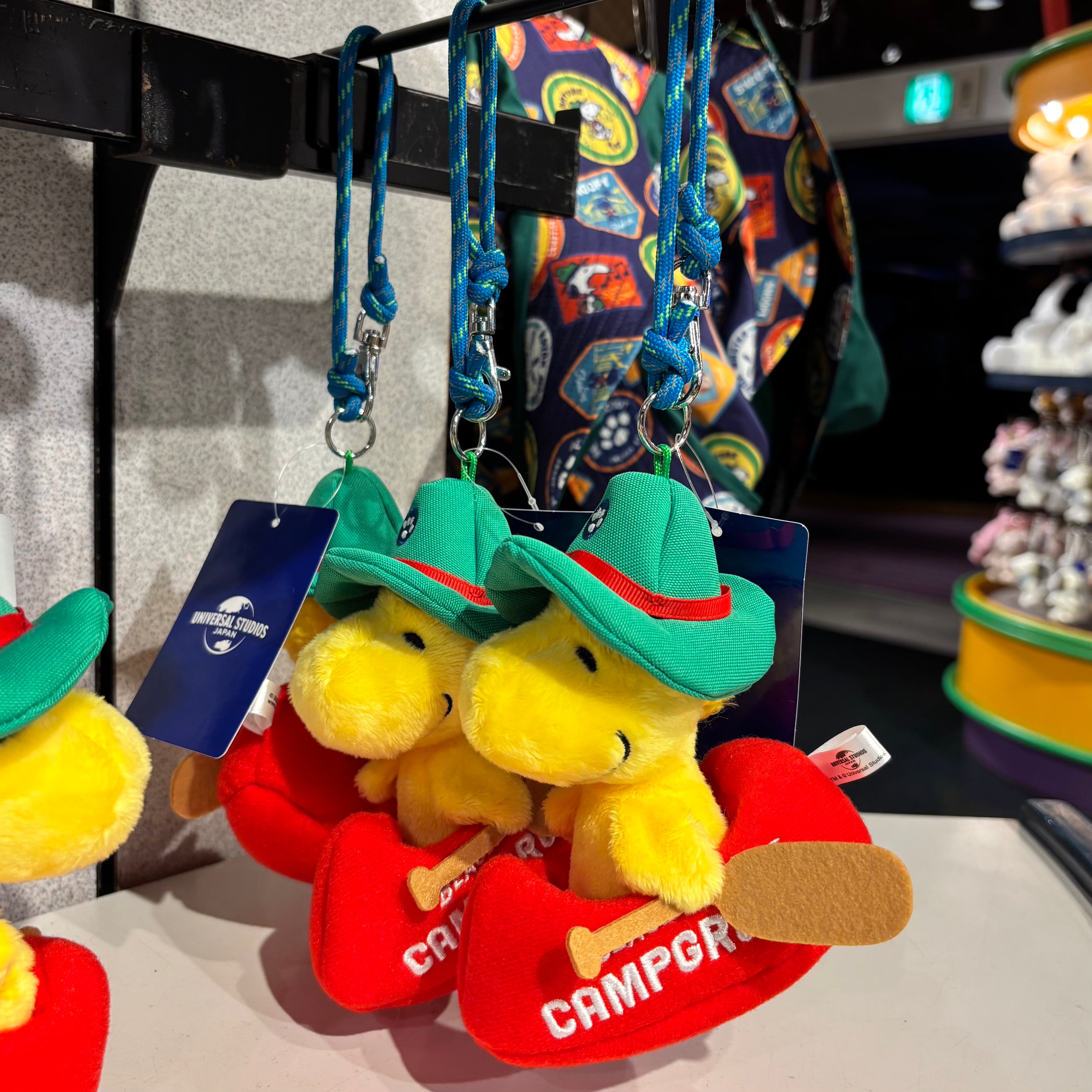 USJ Peanuts Snoopy Beagle Scout 露營童軍系列 - 公仔掛飾 (Woodstock)