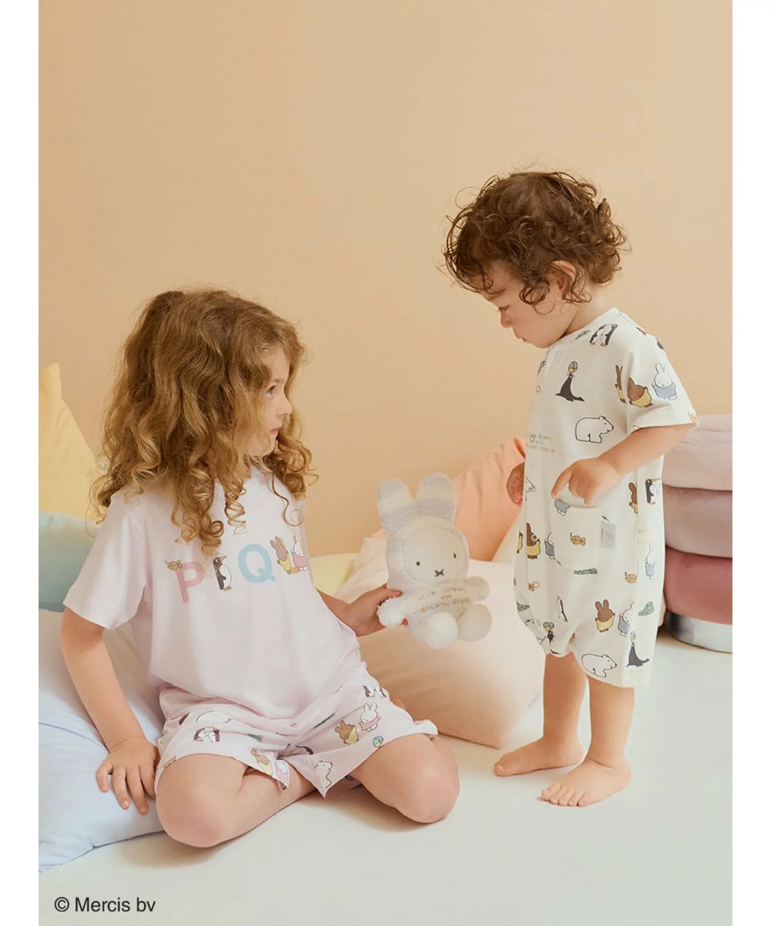 【訂貨】GELATO PIQUE x Miffy Baby Moco 柔和色系公仔 絨毛玩偶