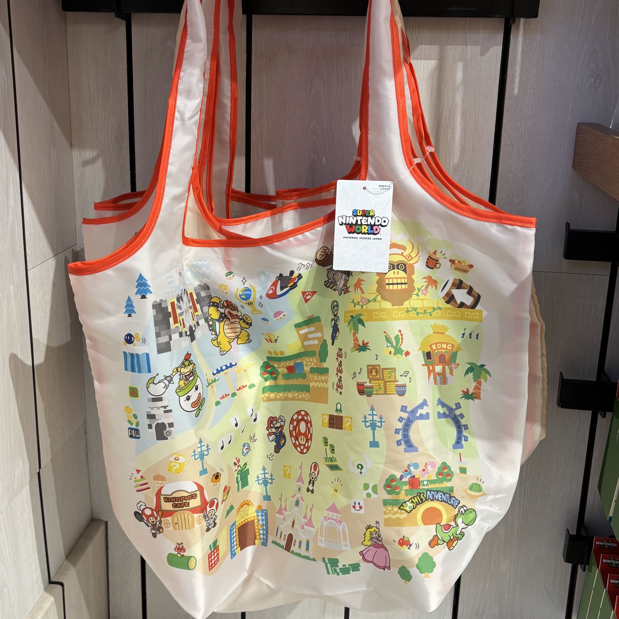 【訂貨】USJ 任天堂世界 Mario園區 5週年限定 - 環保袋 購物袋
