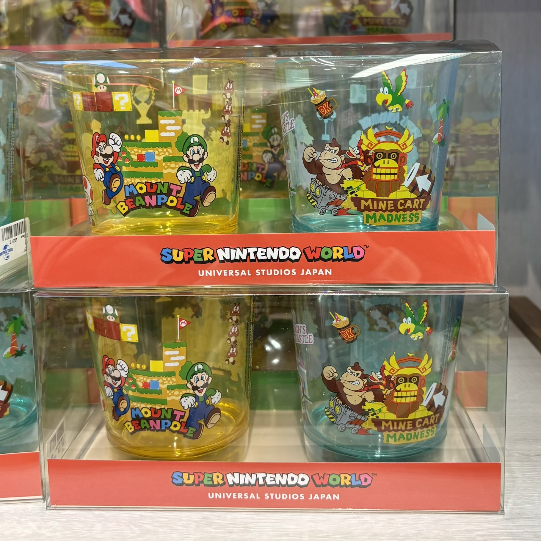 【訂貨】USJ 任天堂世界 Mario園區 5週年限定 - 膠水杯套裝