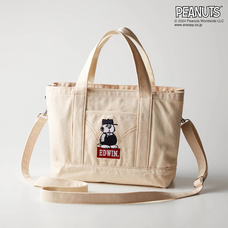【訂貨】Snoopy x EDWIN 牛仔手提袋