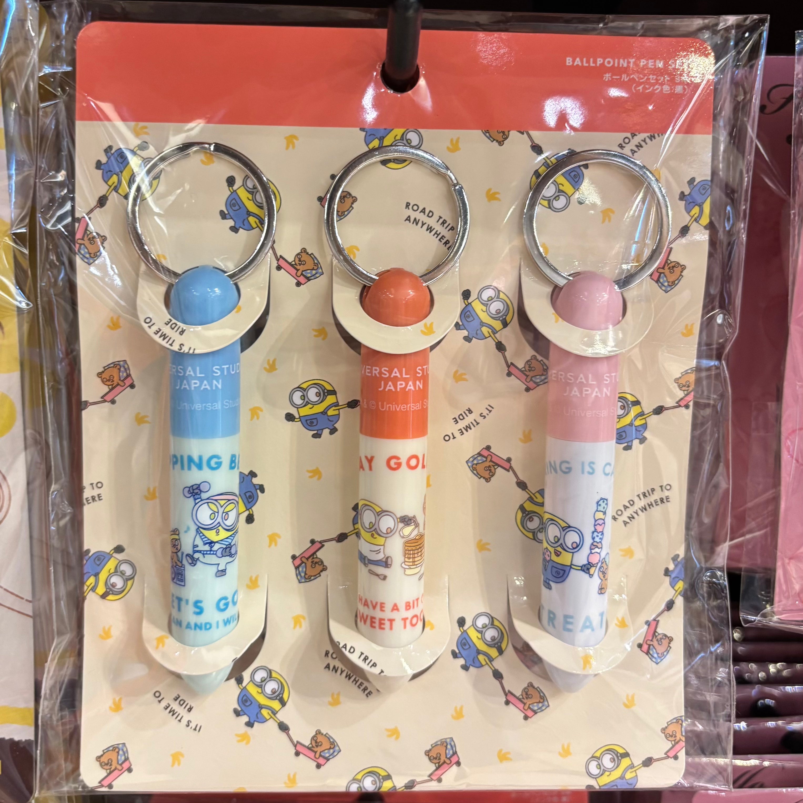 USJ Minions Bob & Tim Ballpen Set 原子筆套裝