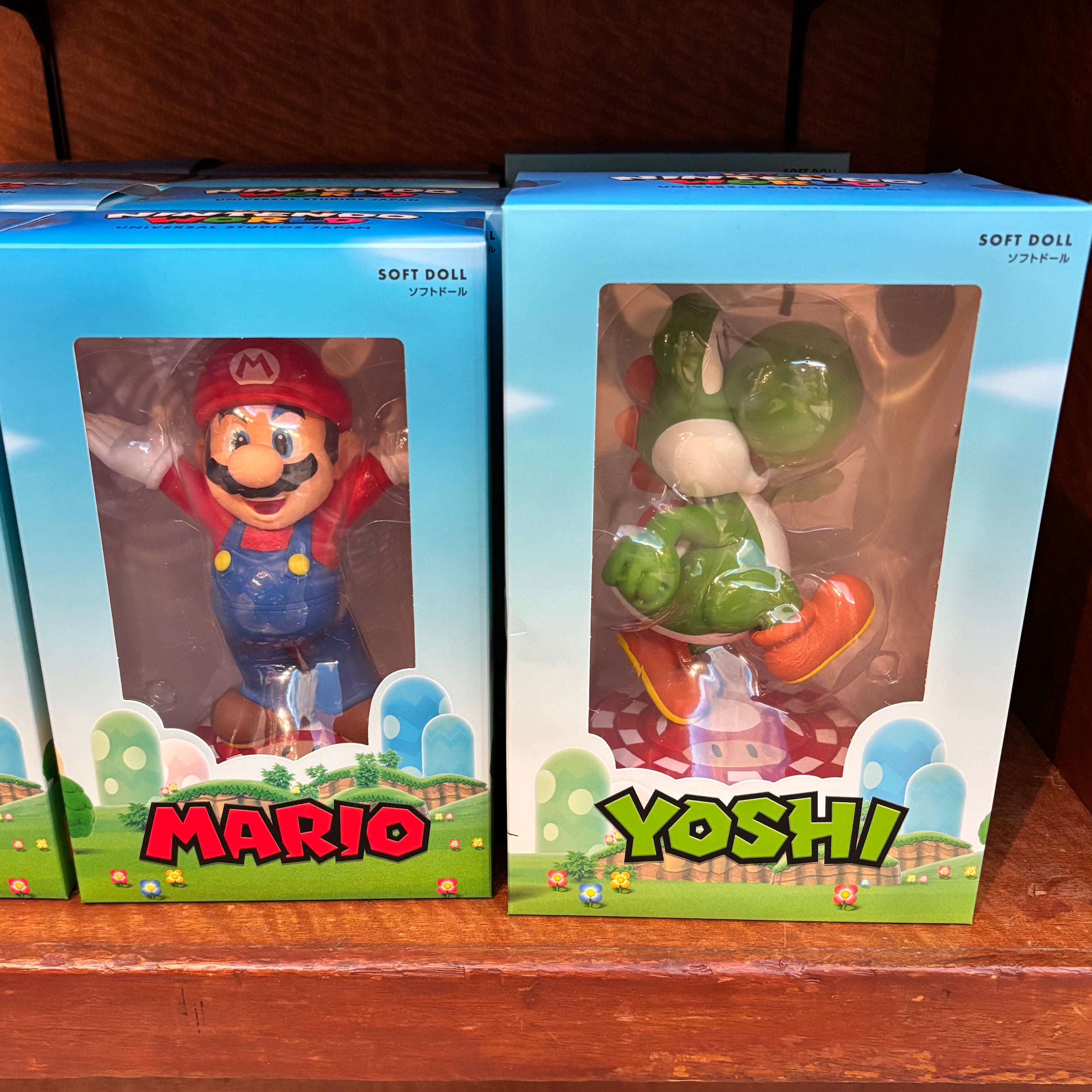 USJ Mario & Yoshi Soft Doll 軟公仔擺設
