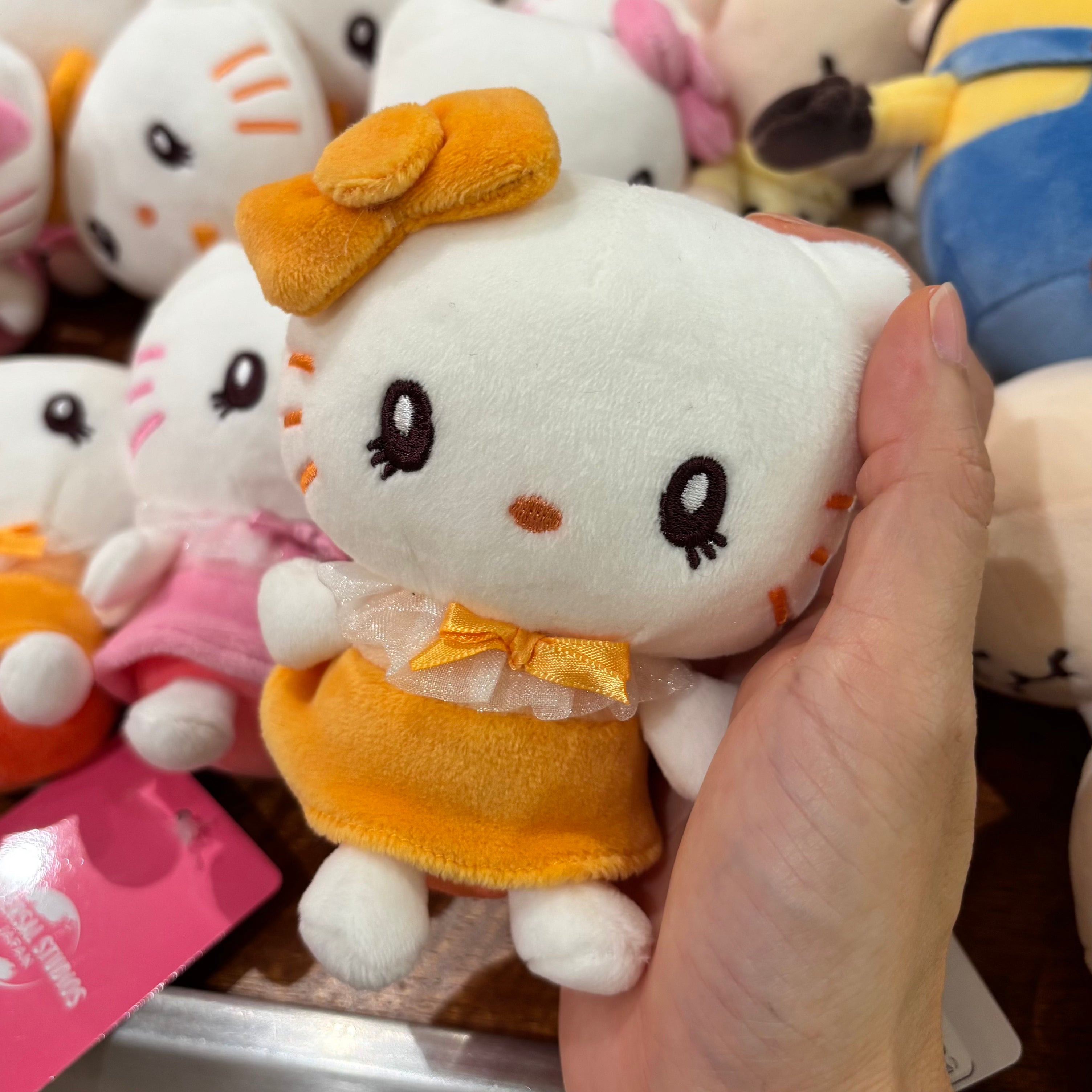 USJ Hello Kitty & Mimmy 迷你孖裝公仔